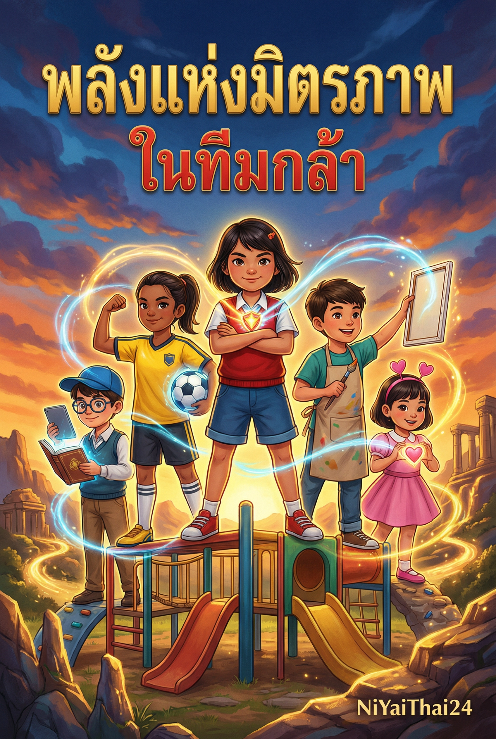 อ่านพลังแห่งมิตรภาพในทีมกล้าฟรี นิยายออนไลน์จบแล้ว - NIYAITHAI24.COM