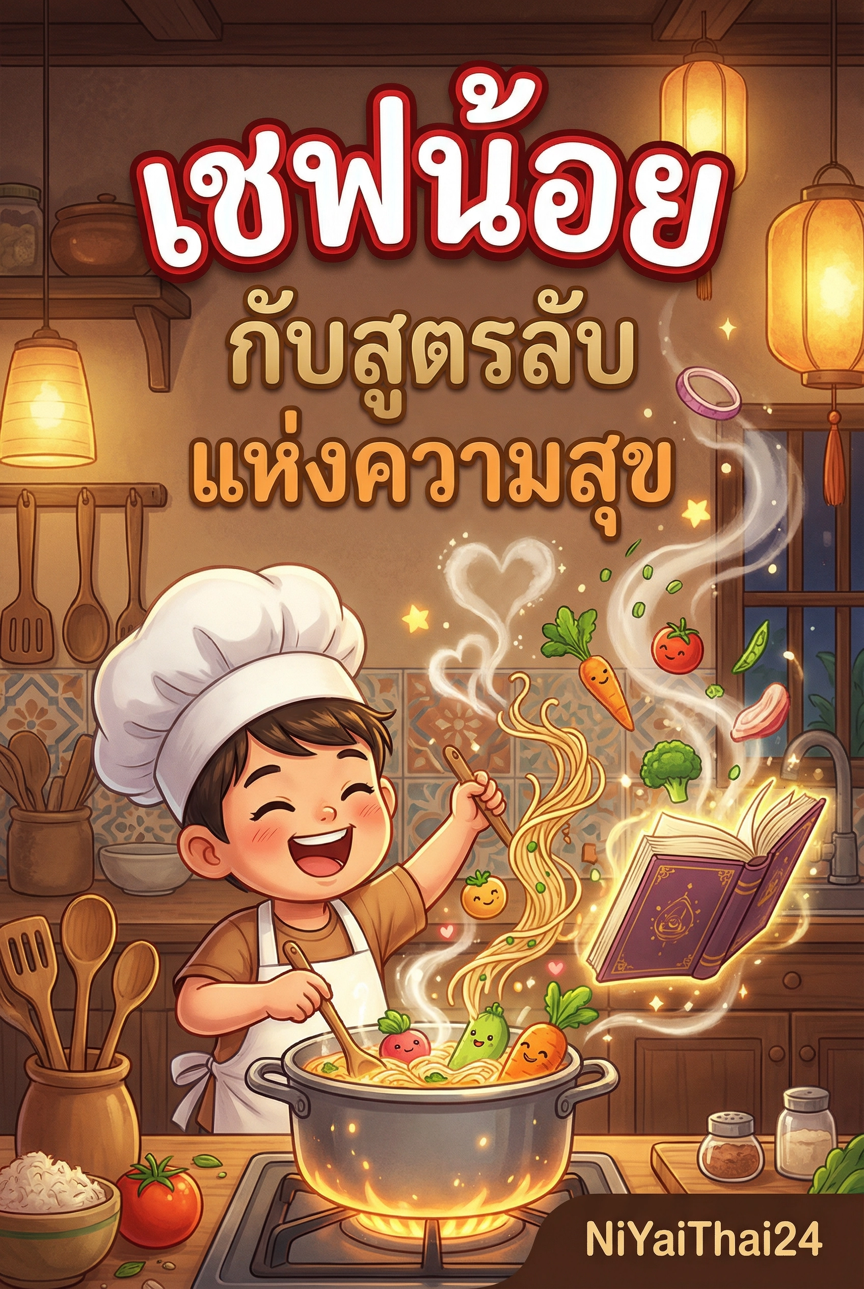 อ่านเชฟน้อยกับสูตรลับแห่งความสุขฟรี นิยายออนไลน์จบแล้ว - NIYAITHAI24.COM