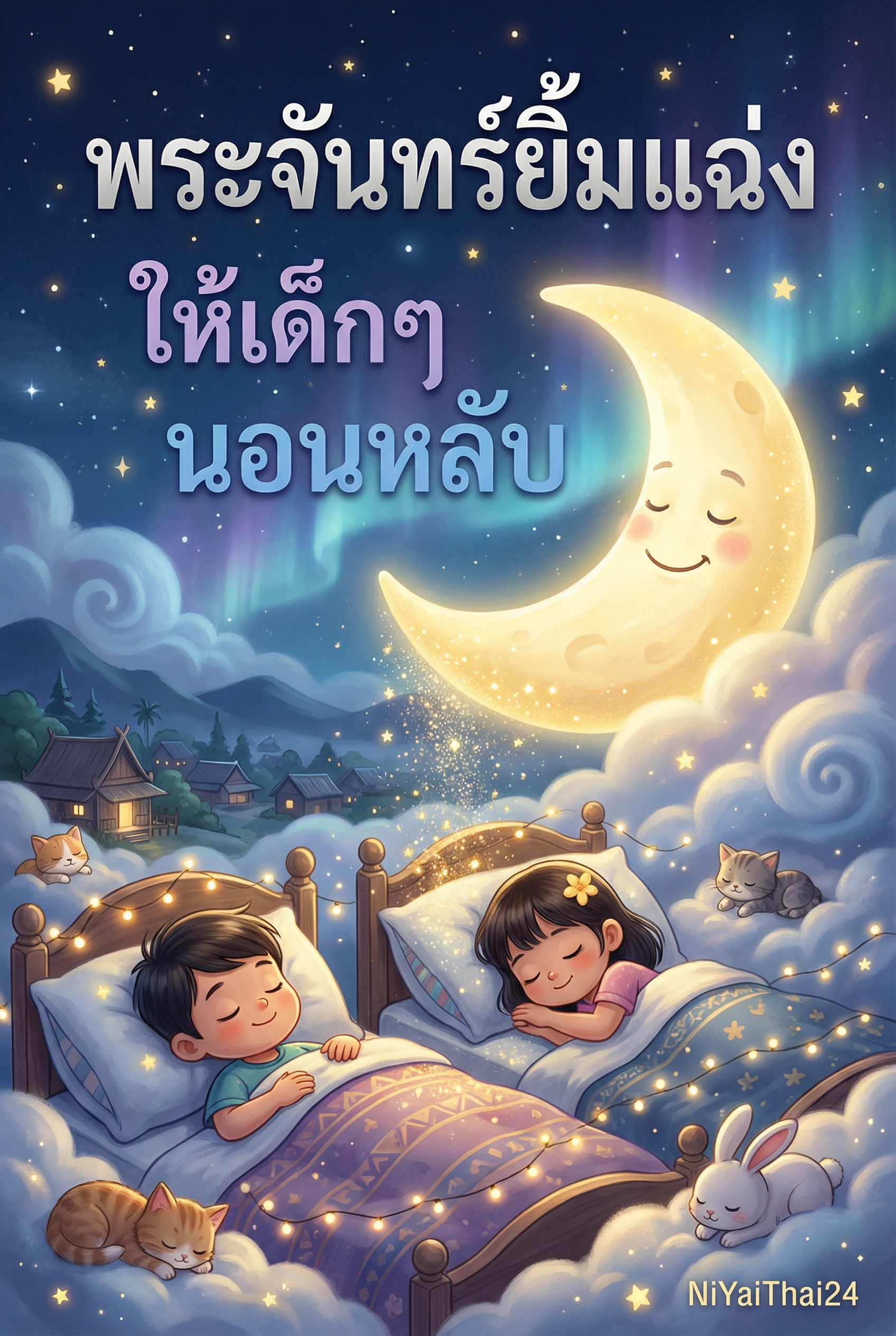 อ่านพระจันทร์ยิ้มแฉ่งให้เด็กๆ นอนหลับฟรี นิยายออนไลน์จบแล้ว - NIYAITHAI24.COM