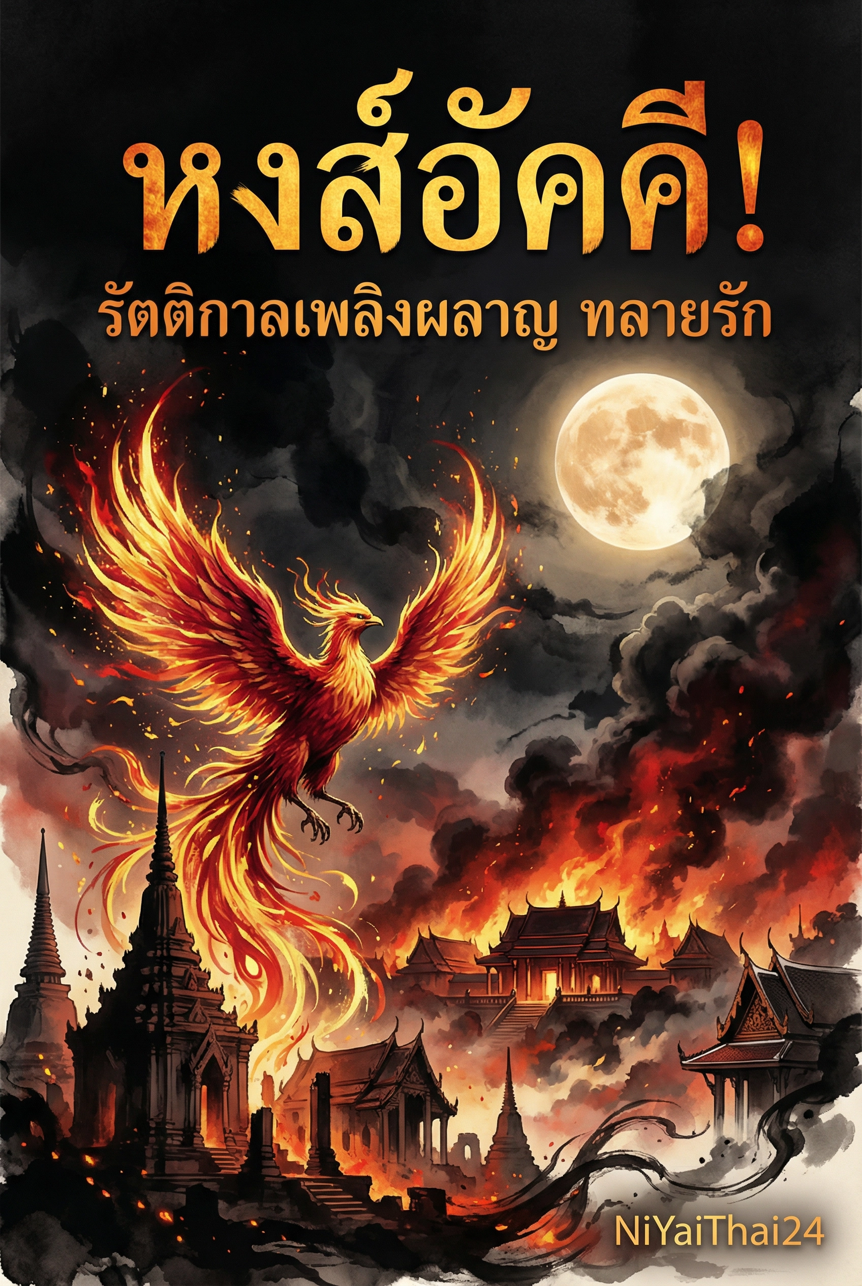 อ่านหงส์อัคคี! รัตติกาลเพลิงผลาญ ทลายรัก ซ้ำเติมทุรน ทรมานใจฟรี นิยายออนไลน์จบแล้ว - NIYAITHAI24.COM