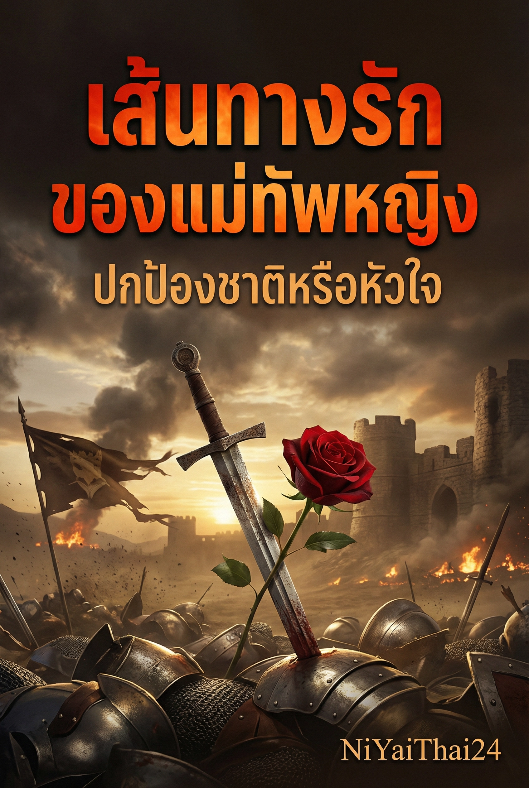 อ่านเส้นทางรักของแม่ทัพหญิง เธอจะเลือกปกป้องชาติหรือหัวใจที่ร่ำร้องหาความรักฟรี นิยายออนไลน์จบแล้ว - NIYAITHAI24.COM