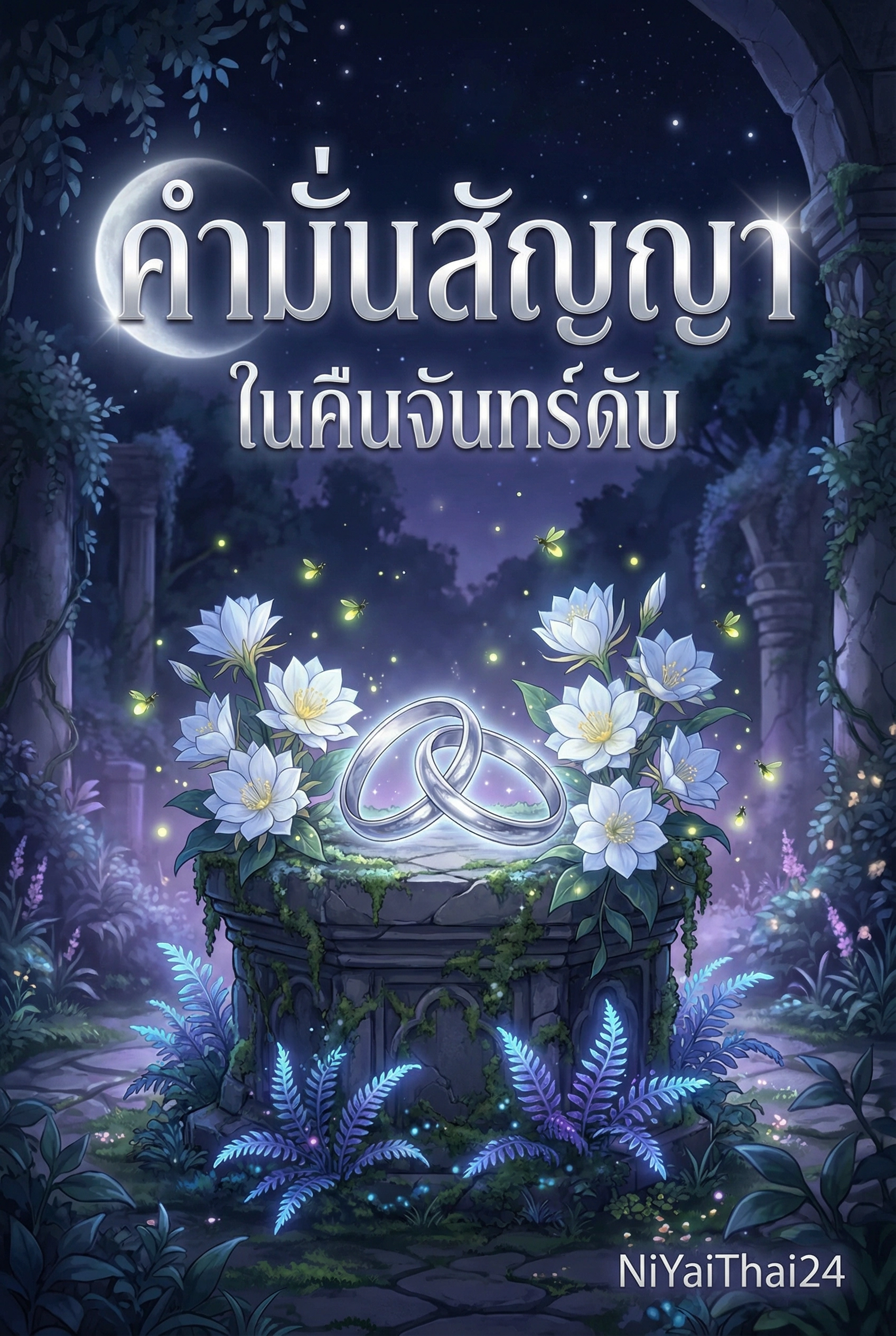 อ่านคำมั่นสัญญาในคืนจันทร์ดับ พิสูจน์รักแท้ที่อยู่เหนือกาลเวลาฟรี นิยายออนไลน์จบแล้ว - NIYAITHAI24.COM