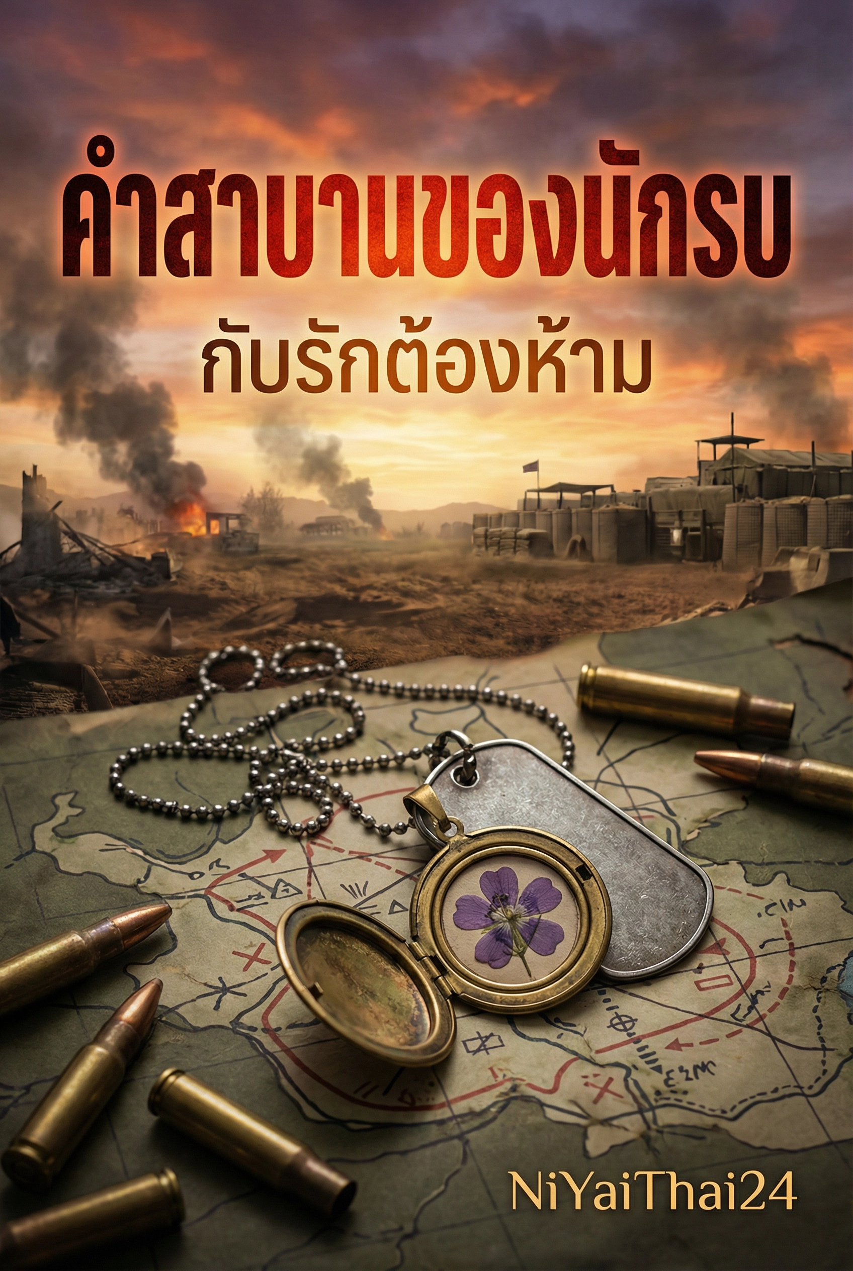 อ่านคำสาบานของนักรบรับจ้าง กับรักต้องห้ามที่อาจทำให้ทั้งกองทัพล่มสลายฟรี นิยายออนไลน์จบแล้ว - NIYAITHAI24.COM