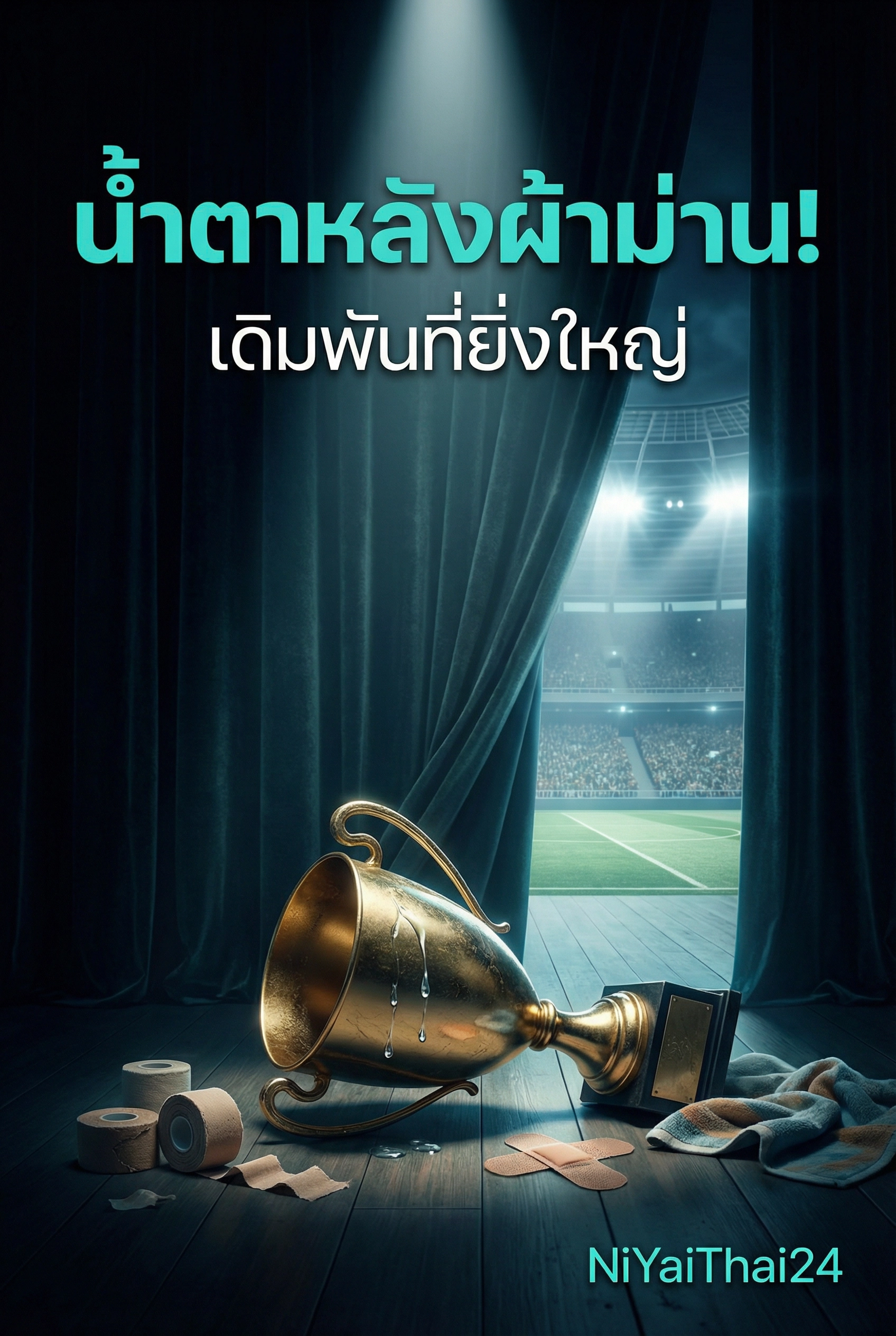 อ่านน้ำตาหลังผ้าม่าน! รอยยิ้มของเธอ! เดิมพันที่ยิ่งใหญ่กว่าแชมป์ฟรี นิยายออนไลน์จบแล้ว - NIYAITHAI24.COM