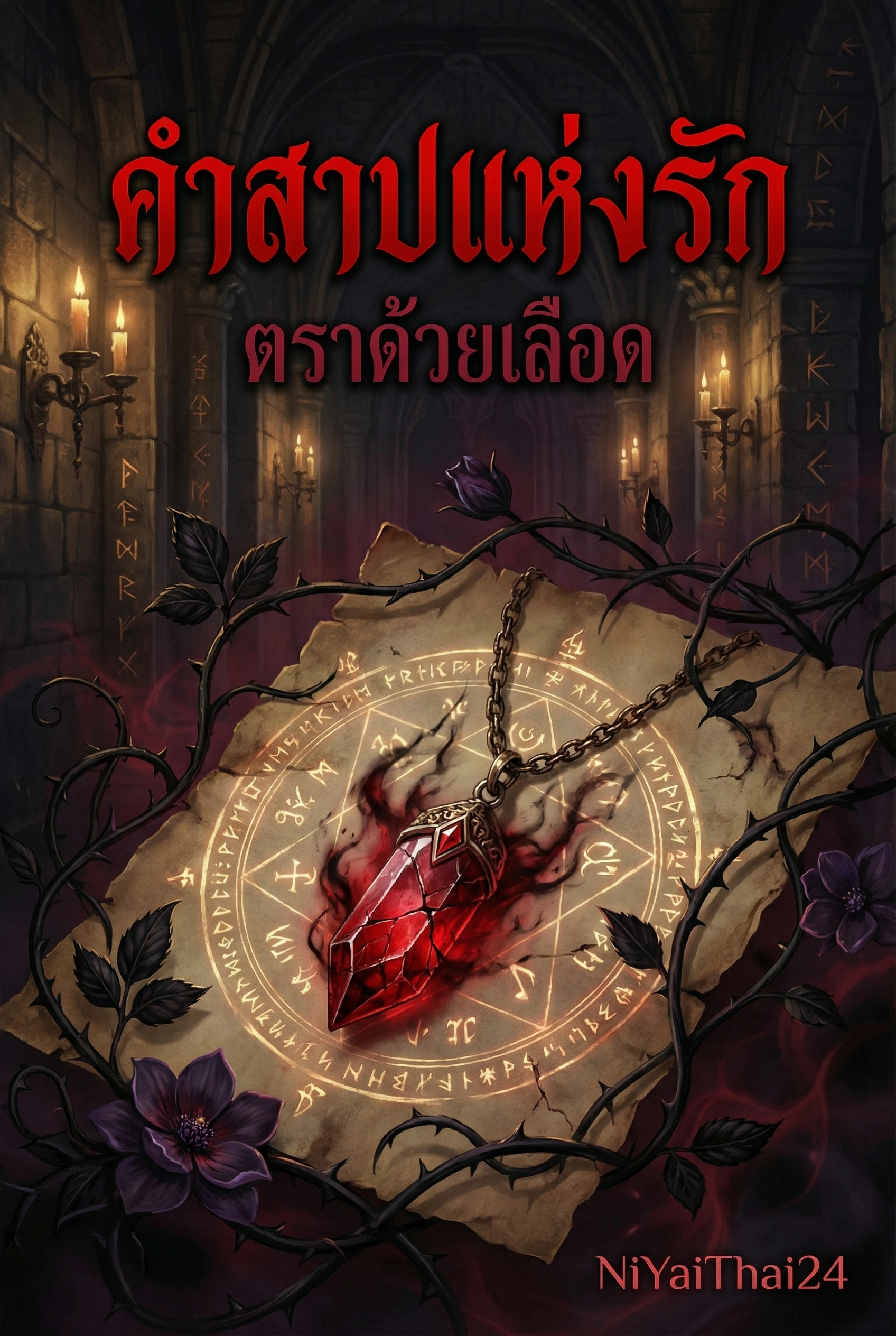อ่านคำสาปแห่งรักที่ตราด้วยเลือด: ชะตากรรมที่ต้องยอมรับฟรี นิยายออนไลน์จบแล้ว - NIYAITHAI24.COM