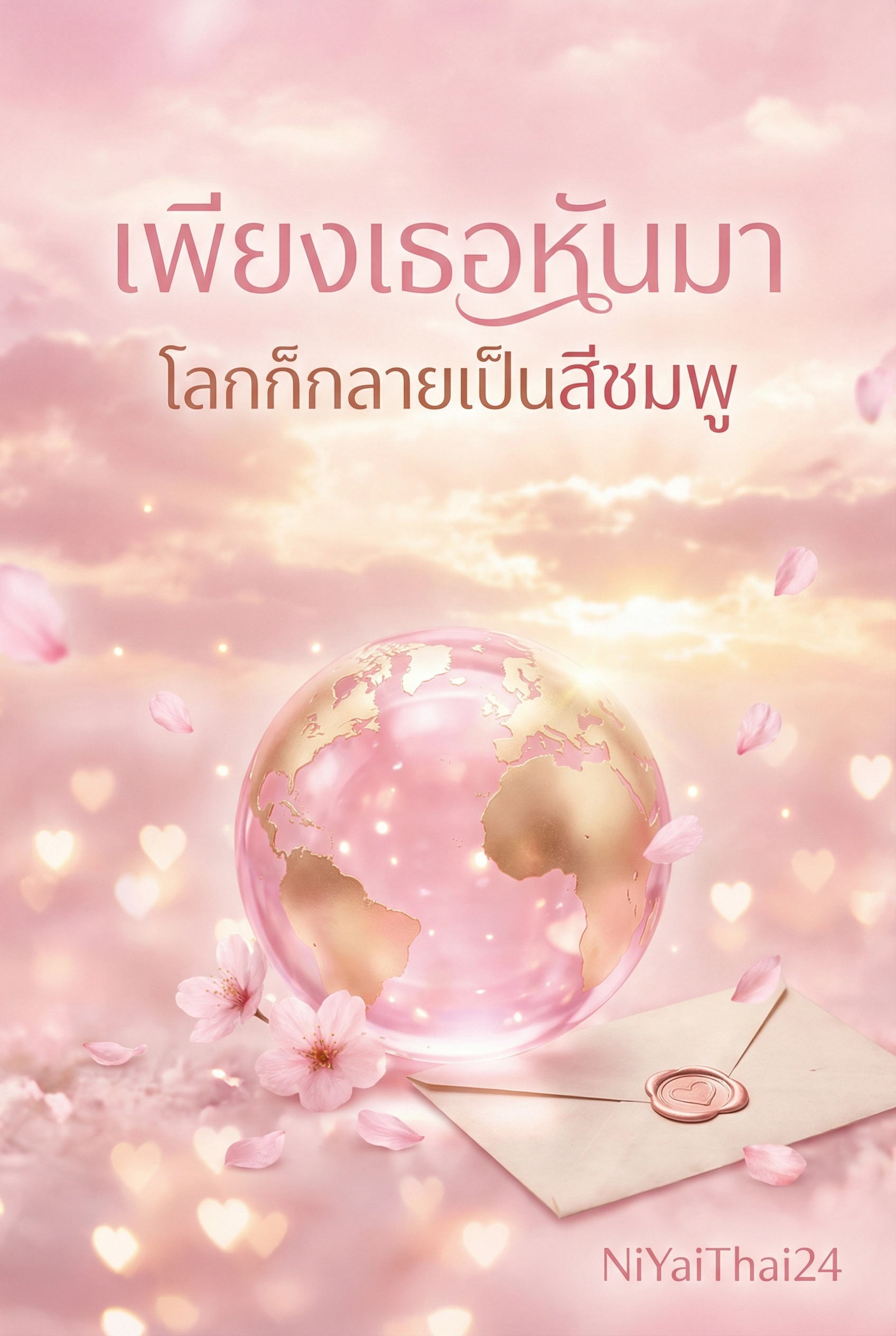 อ่านเพียงเธอหันมา โลกทั้งใบของฉันก็กลายเป็นสีชมพูหวานละมุนฟรี นิยายออนไลน์จบแล้ว - NIYAITHAI24.COM