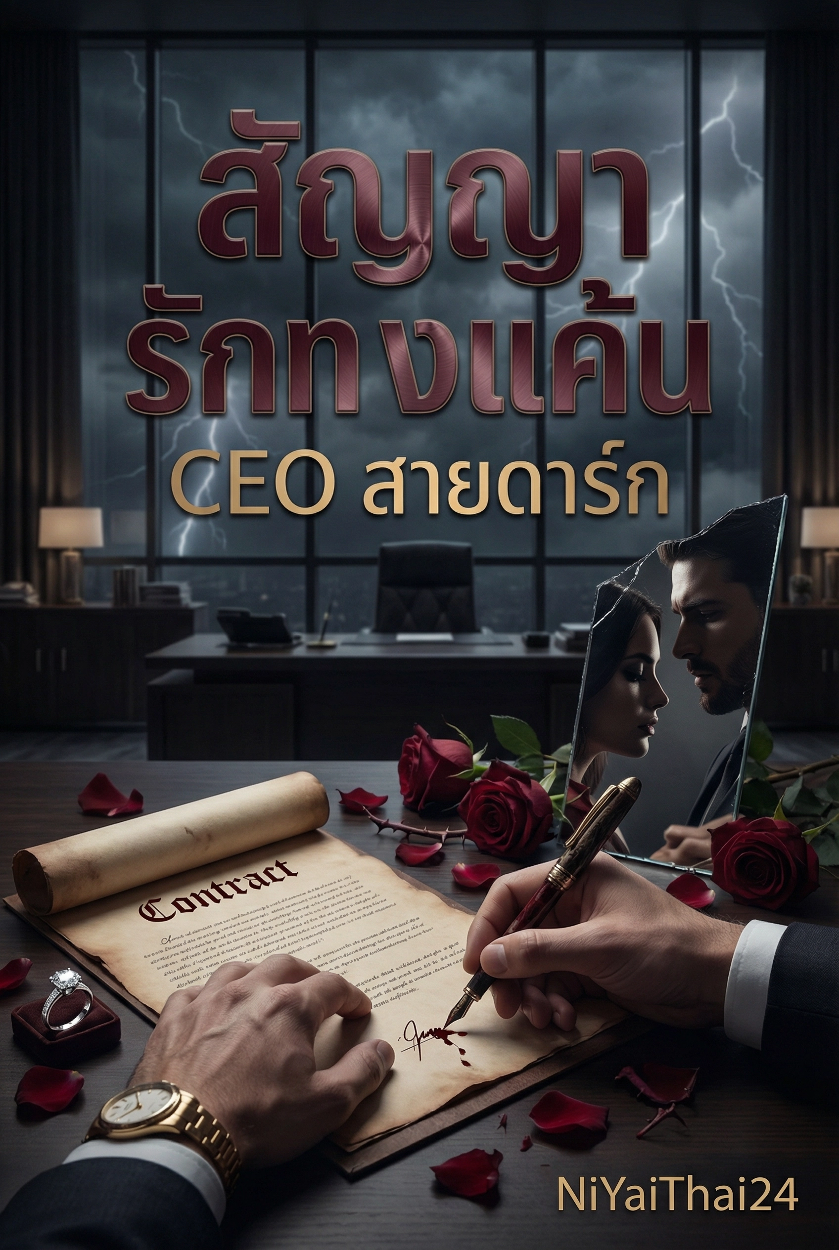 อ่านสัญญารักทวงแค้น: เมื่อ CEO สายดาร์ก พลิกเกมรักให้กลายเป็นสมรภูมิเดือดฟรี นิยายออนไลน์จบแล้ว - NIYAITHAI24.COM
