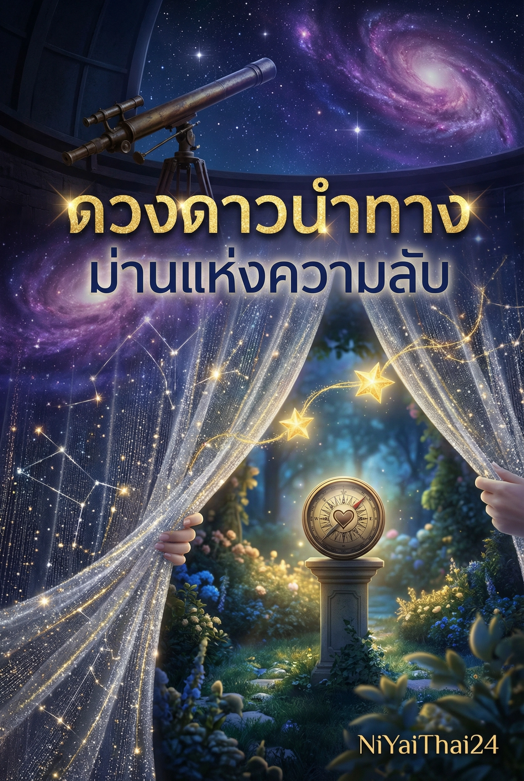 อ่านเมื่อดวงดาวนำทาง ม่านแห่งความลับก็ถูกเปิดออก เผยให้เห็นความรักอันยิ่งใหญ่ฟรี นิยายออนไลน์จบแล้ว - NIYAITHAI24.COM