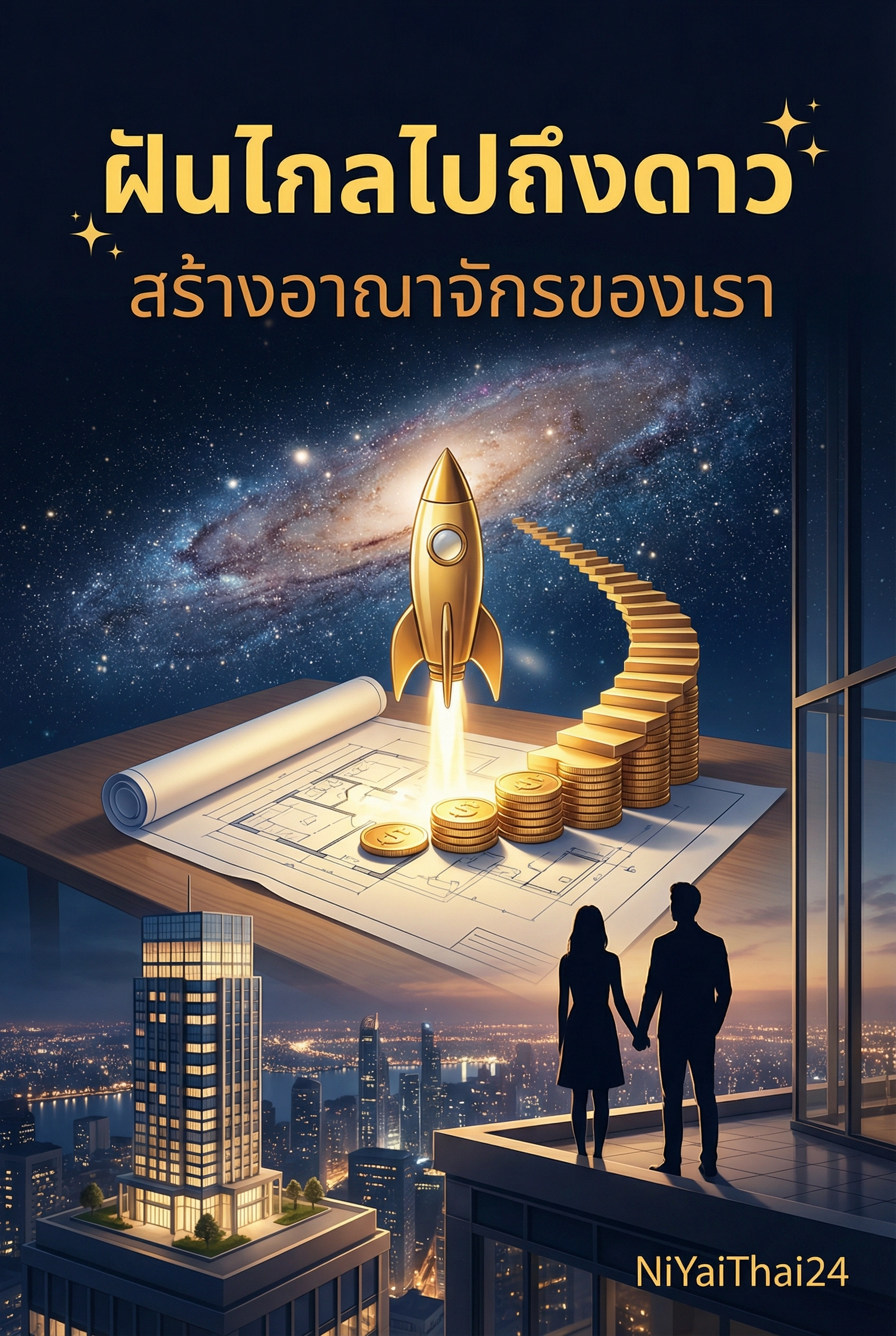 อ่านฝันไกลไปถึงดาว ชวนเธอมาสร้างอาณาจักรให้เป็นของเราสองคนฟรี นิยายออนไลน์จบแล้ว - NIYAITHAI24.COM