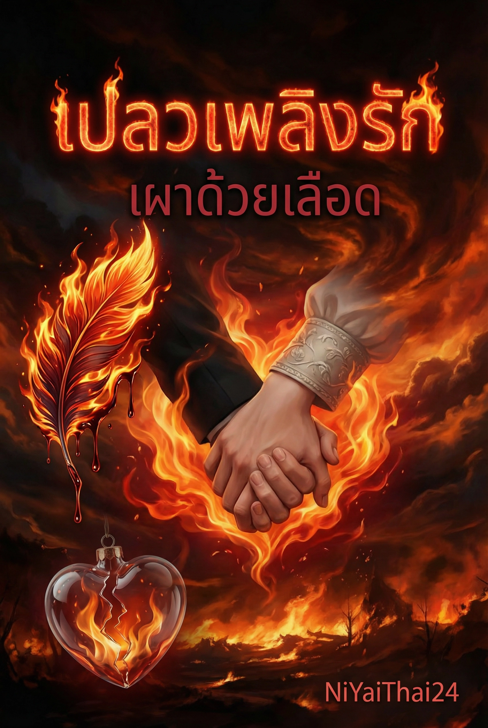 อ่านเปลวเพลิงรักที่เผาด้วยเลือด: กอดสุดท้ายที่ทิ้งรอยแผลฟรี นิยายออนไลน์จบแล้ว - NIYAITHAI24.COM