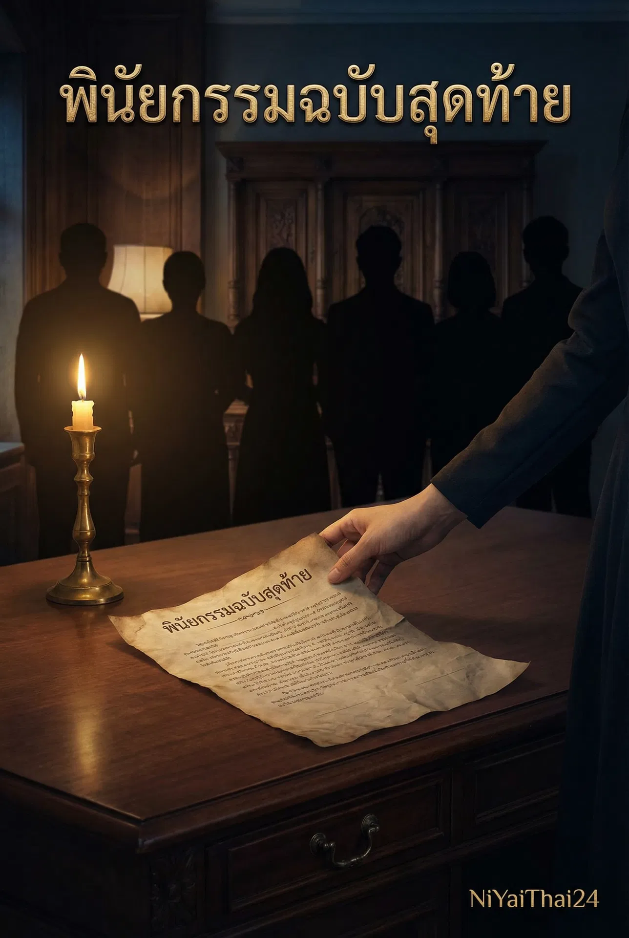 อ่านพินัยกรรมฉบับสุดท้าย ความจริงที่ถูกปิดบัง แผนการร้ายที่รอวันเปิดเผยฟรี นิยายออนไลน์จบแล้ว - NIYAITHAI24.COM