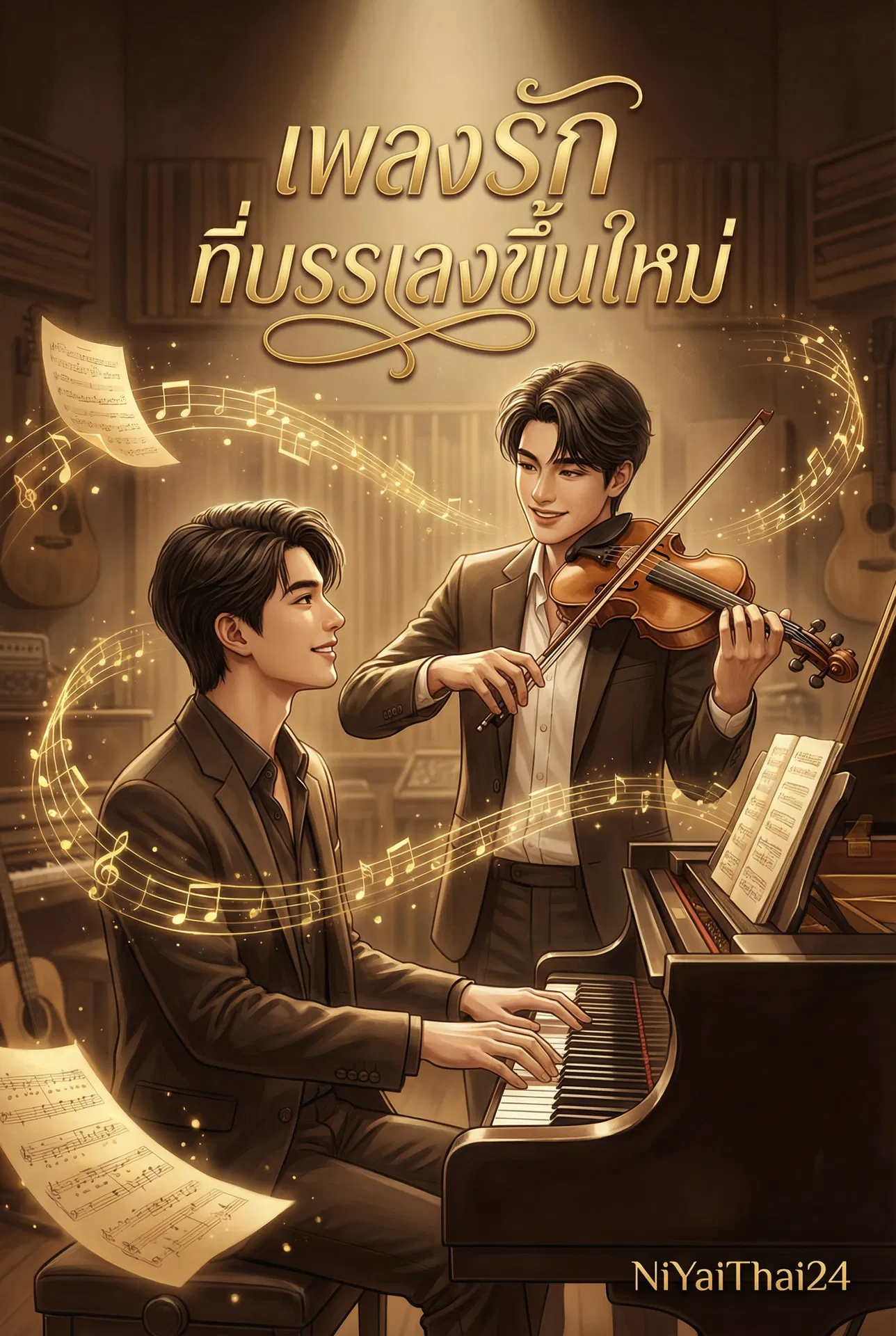 อ่านเพลงรักที่บรรเลงขึ้นใหม่ ในหัวใจสองดวงที่โหยหาความรักอันบริสุทธิ์ฟรี นิยายออนไลน์จบแล้ว - NIYAITHAI24.COM