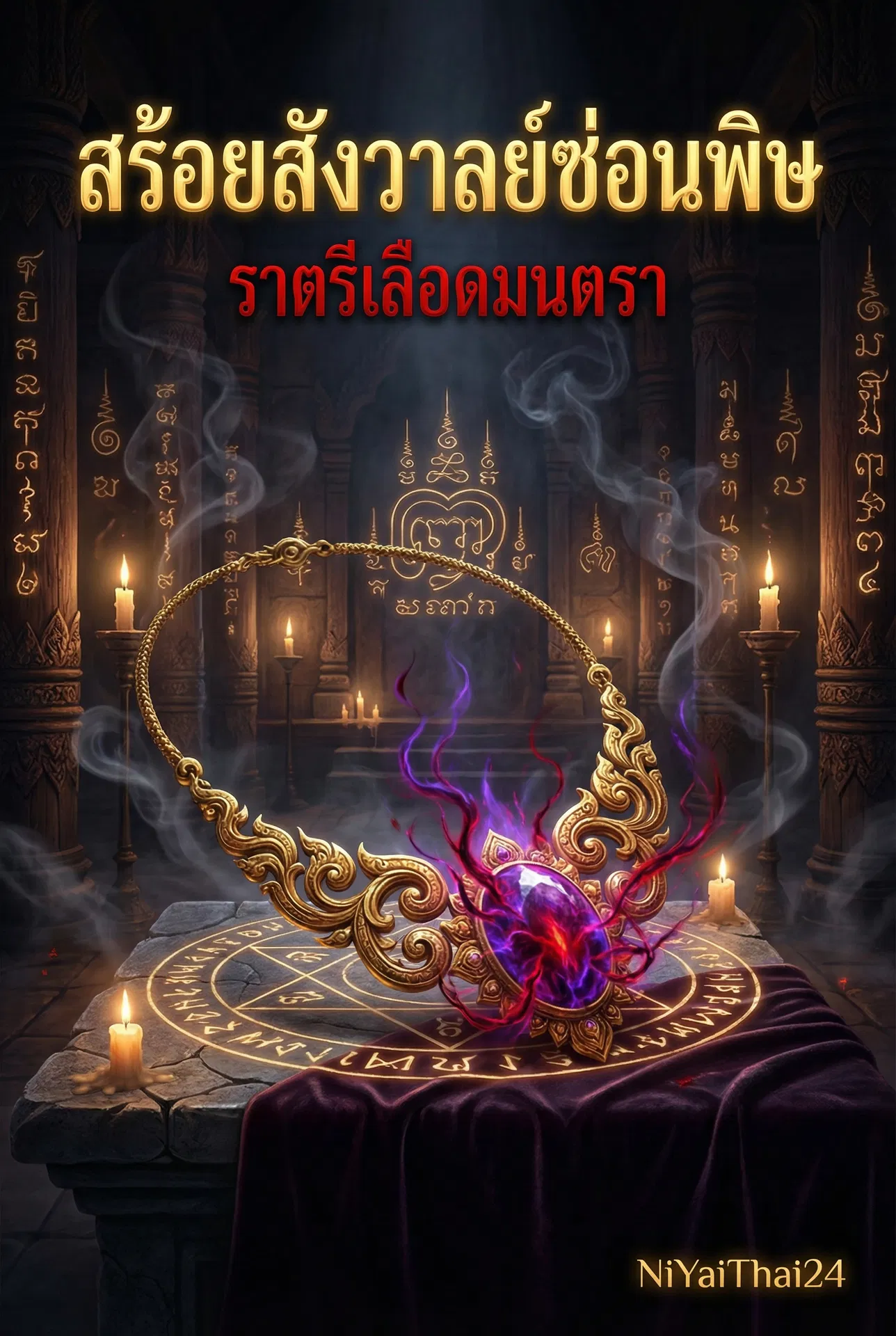 อ่านสร้อยสังวาลย์ซ่อนพิษ ราตรีเลือดมนตราฟรี นิยายออนไลน์จบแล้ว