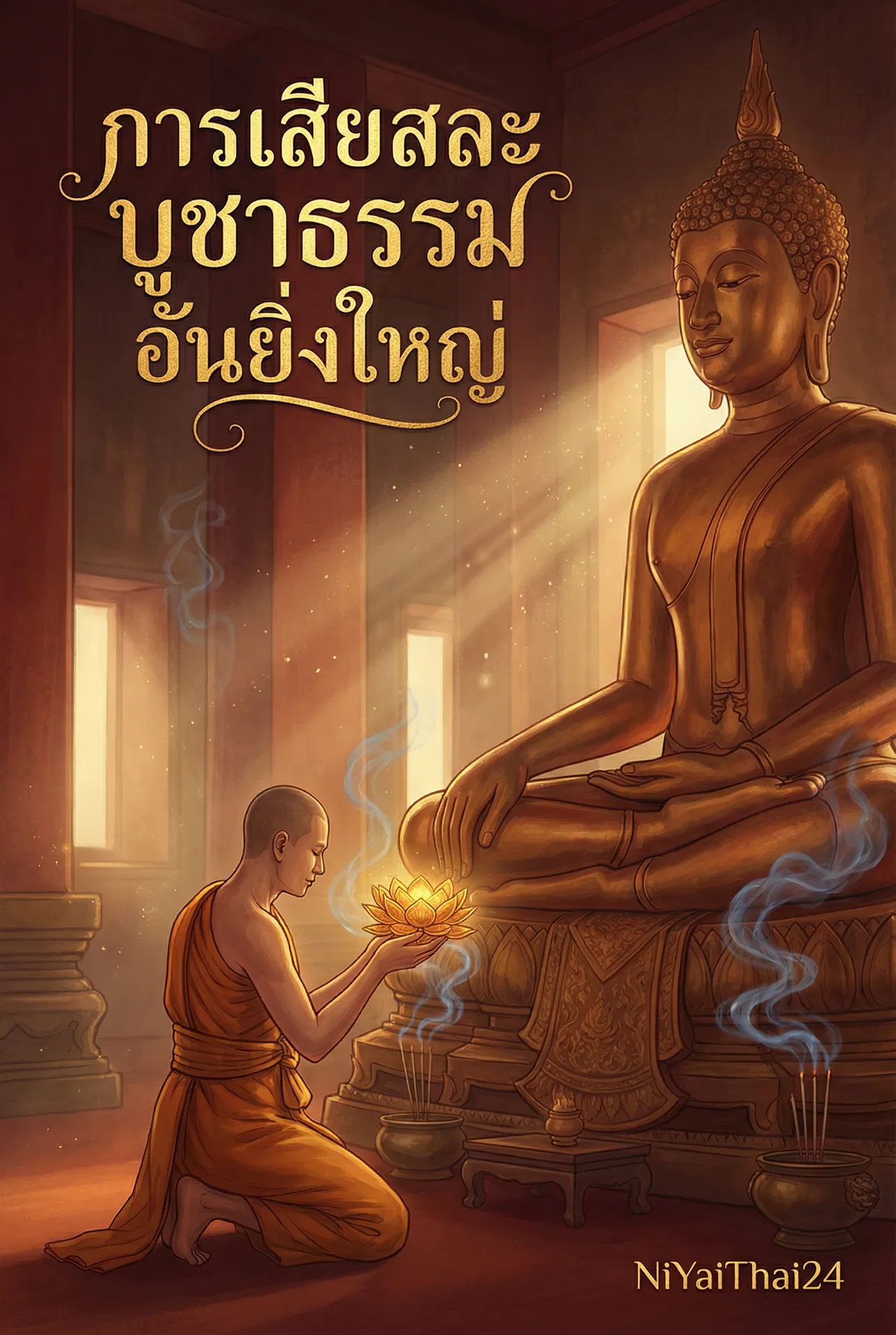 อ่านการเสียสละ บูชาธรรม อันยิ่งใหญ่ฟรี นิยายออนไลน์จบแล้ว - NIYAITHAI24.COM