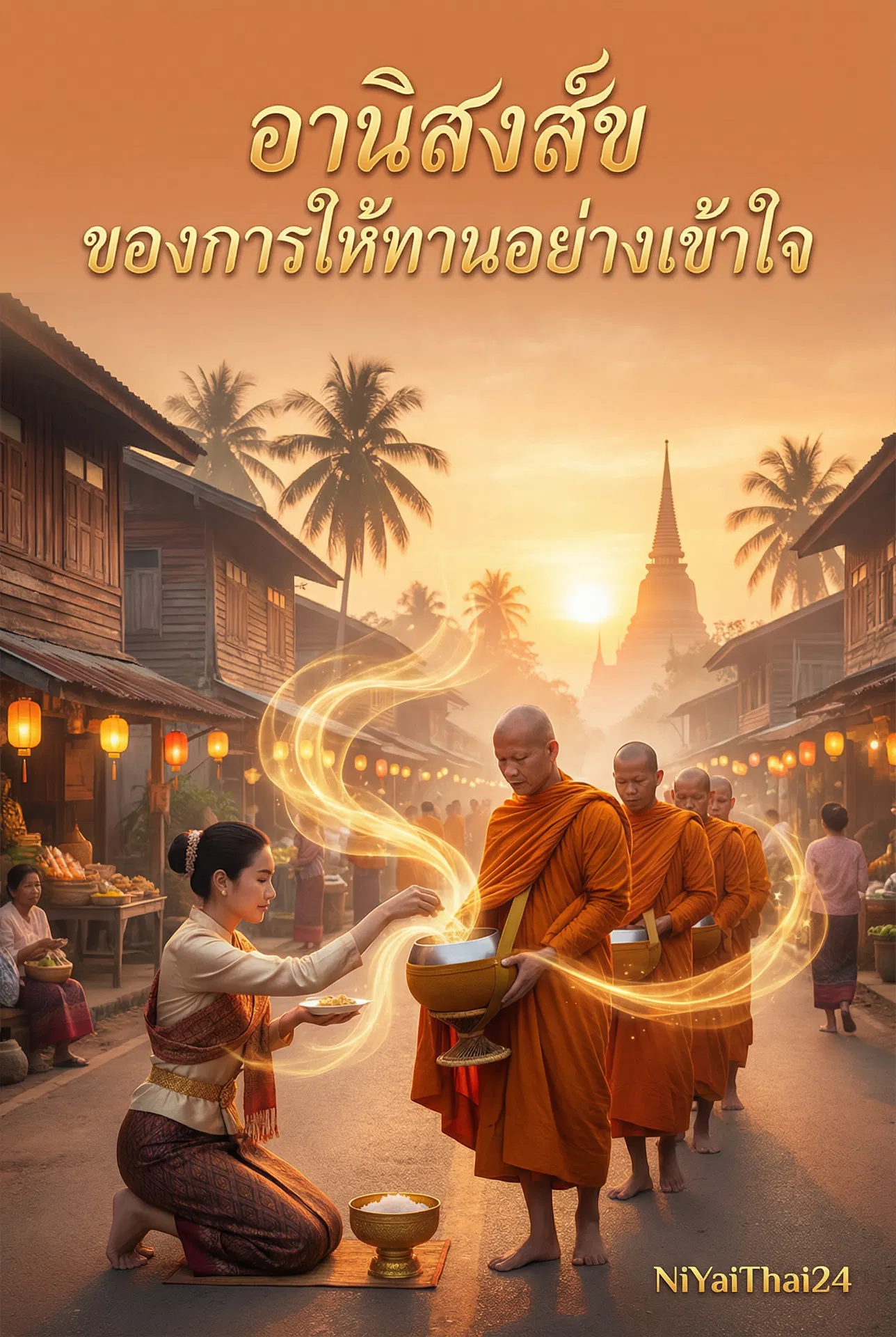 อ่านอานิสงส์ของการให้ทานอย่างเข้าใจฟรี นิยายออนไลน์จบแล้ว - NIYAITHAI24.COM