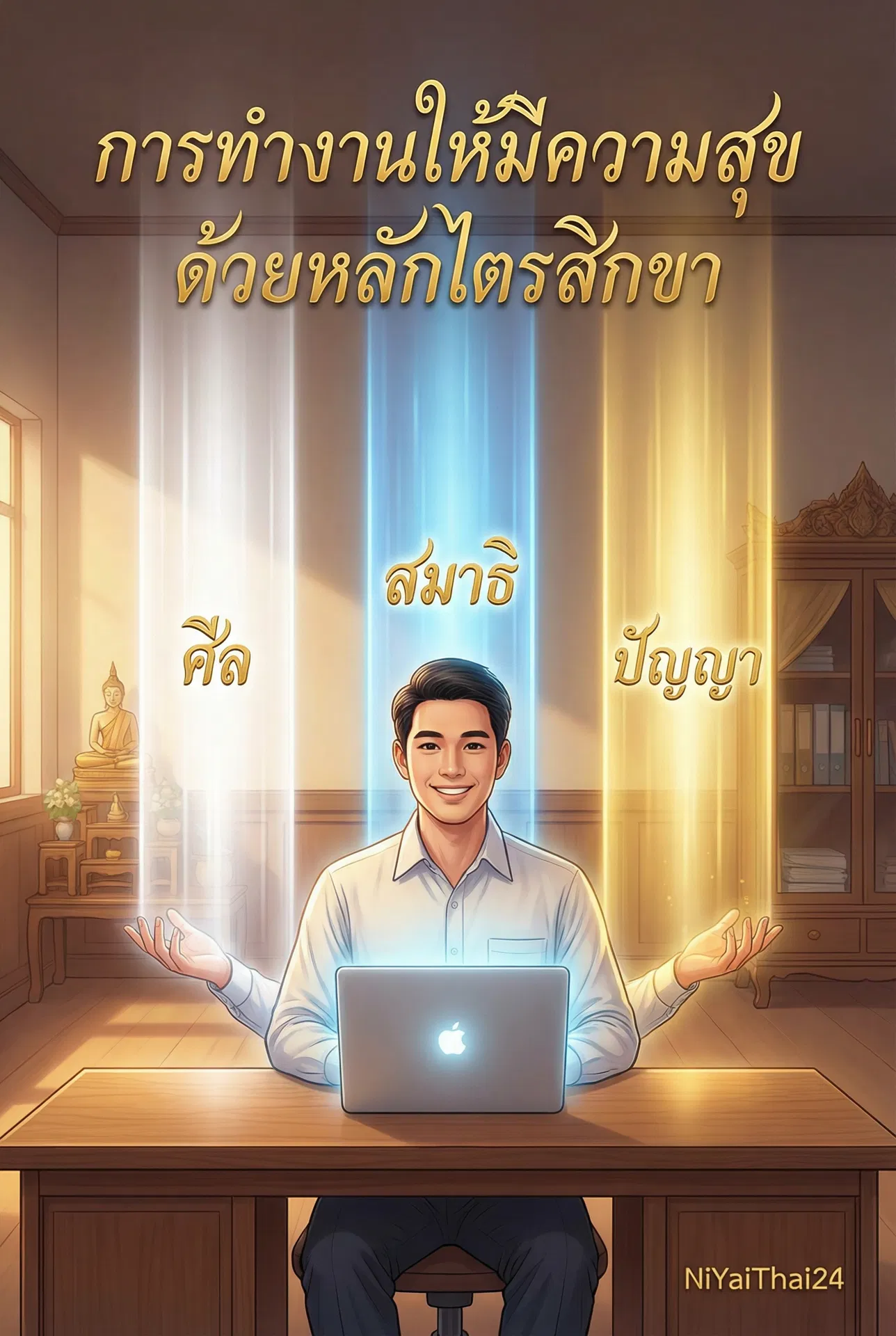 อ่านการทำงานให้มีความสุข ด้วยหลักไตรสิกขาฟรี นิยายออนไลน์จบแล้ว - NIYAITHAI24.COM