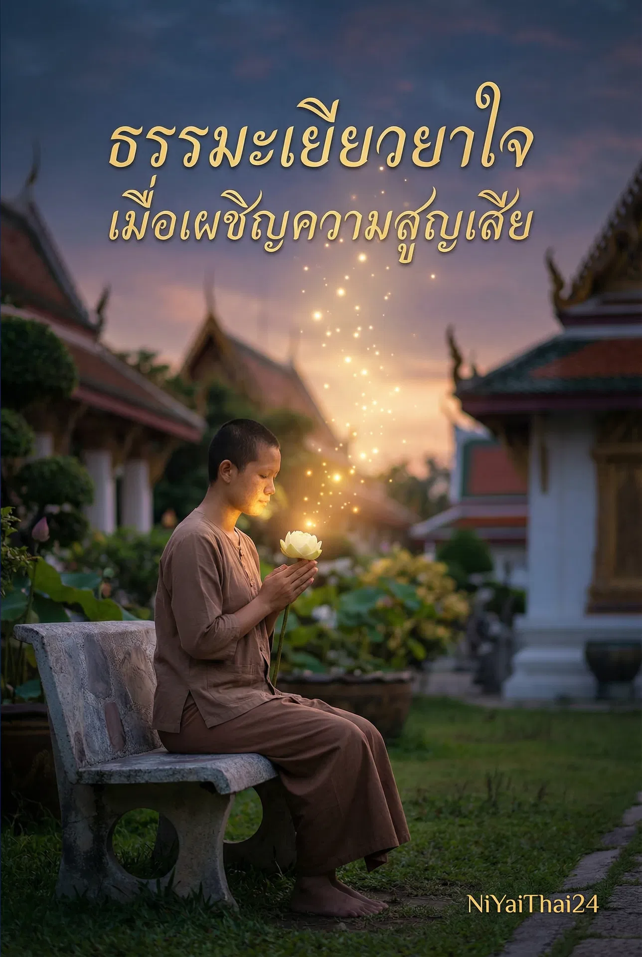 อ่านธรรมะเยียวยาใจ เมื่อเผชิญความสูญเสียฟรี นิยายออนไลน์จบแล้ว - NIYAITHAI24.COM