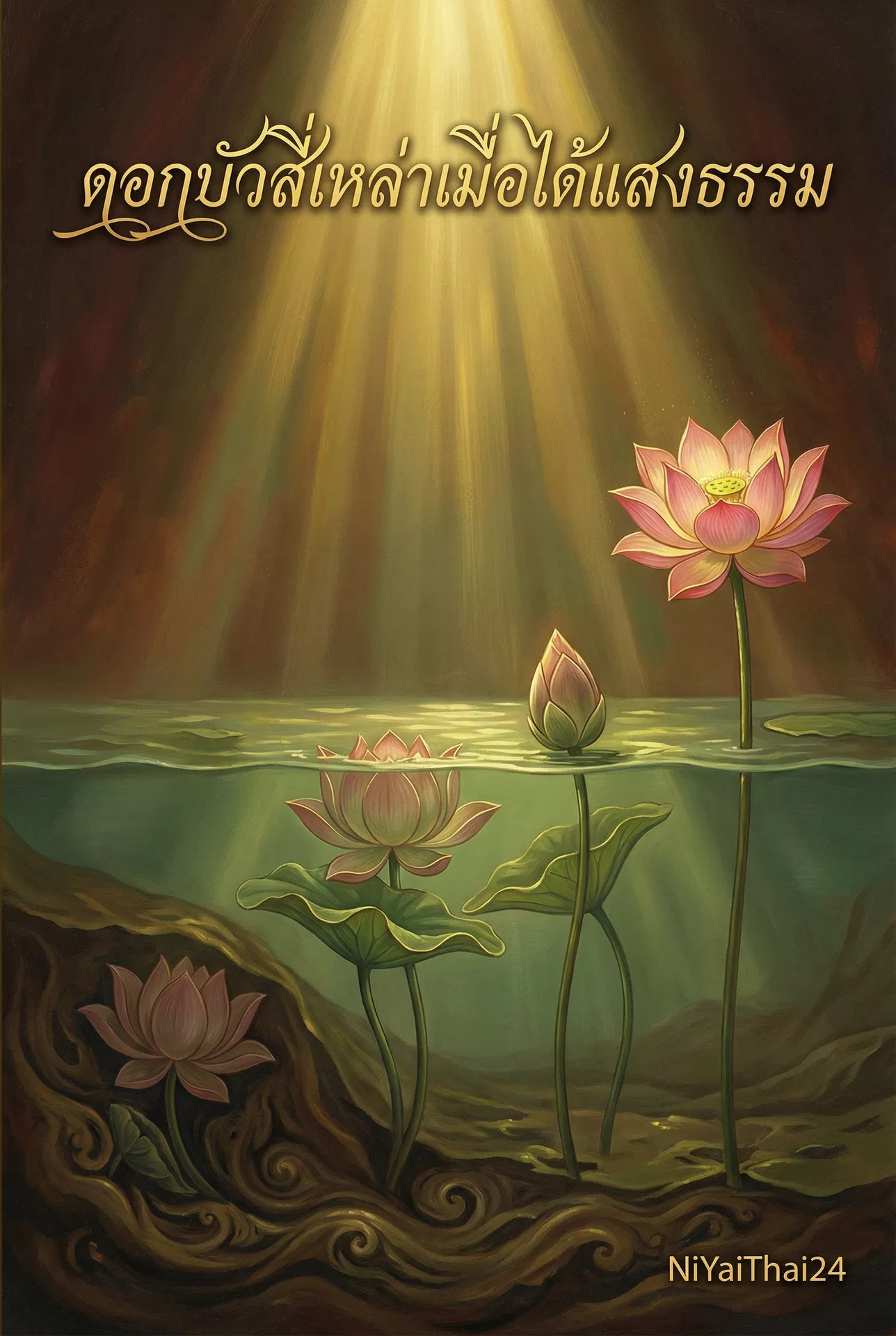 อ่านดอกบัวสี่เหล่าเมื่อได้แสงธรรมฟรี นิยายธรรมะปัญญาออนไลน์ จบแล้ว 0 ตอน - NIYAITHAI24.COM