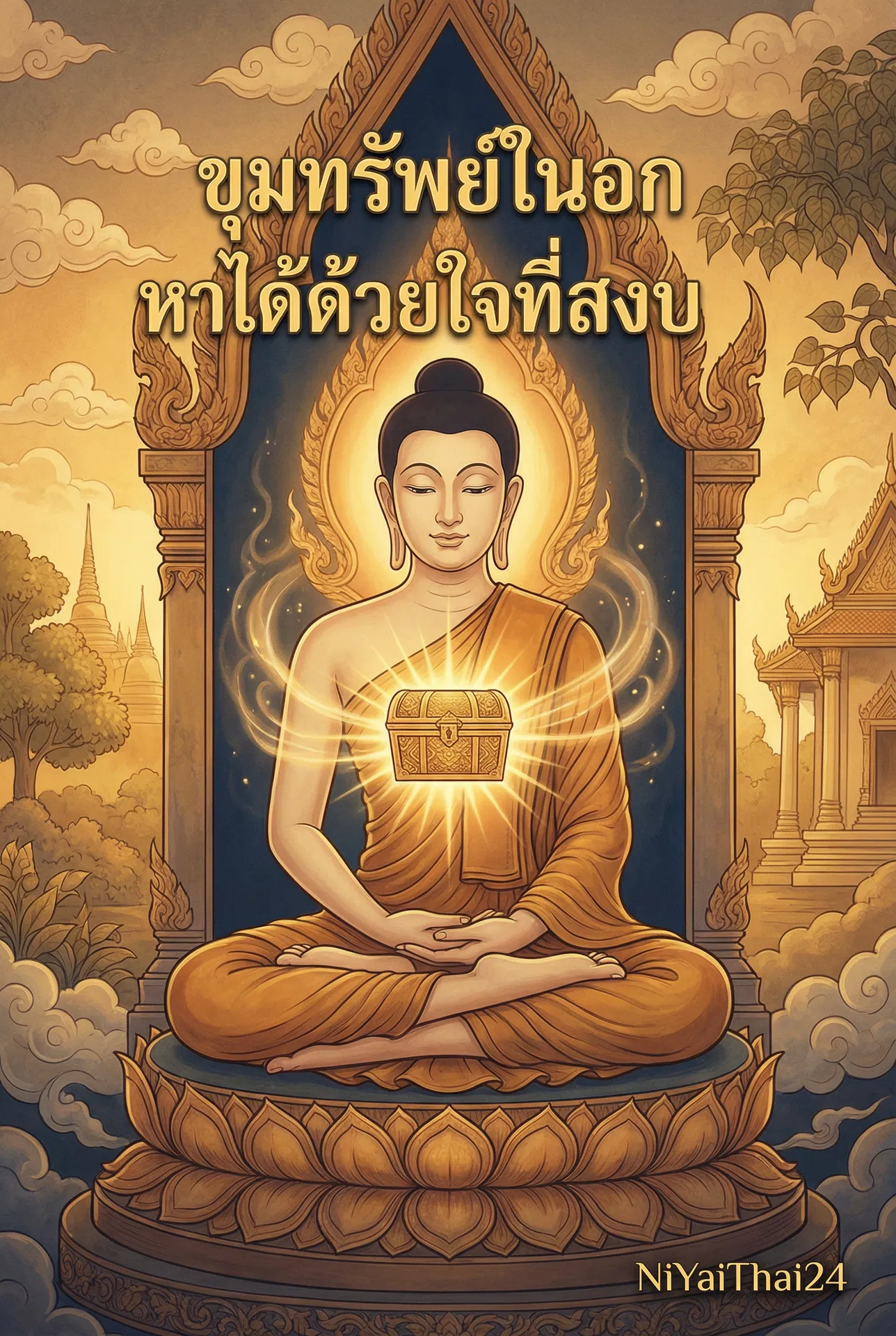 อ่านขุมทรัพย์ในอกหาได้ด้วยใจที่สงบฟรี นิยายออนไลน์จบแล้ว - NIYAITHAI24.COM