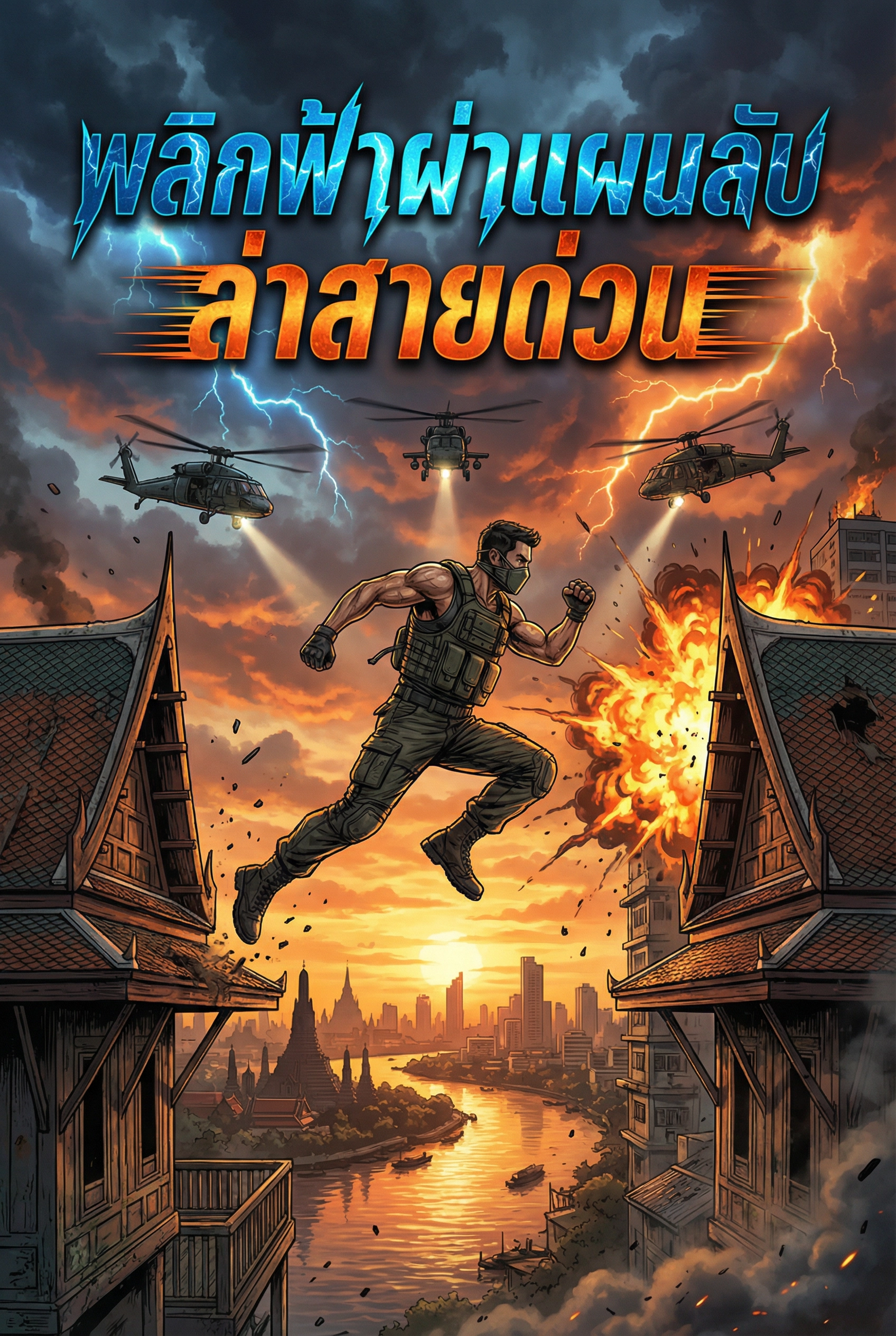 อ่านต่อ พลิกฟ้าผ่าแผนลับ ล่าสายด่วน นิยายออนไลน์ฟรี