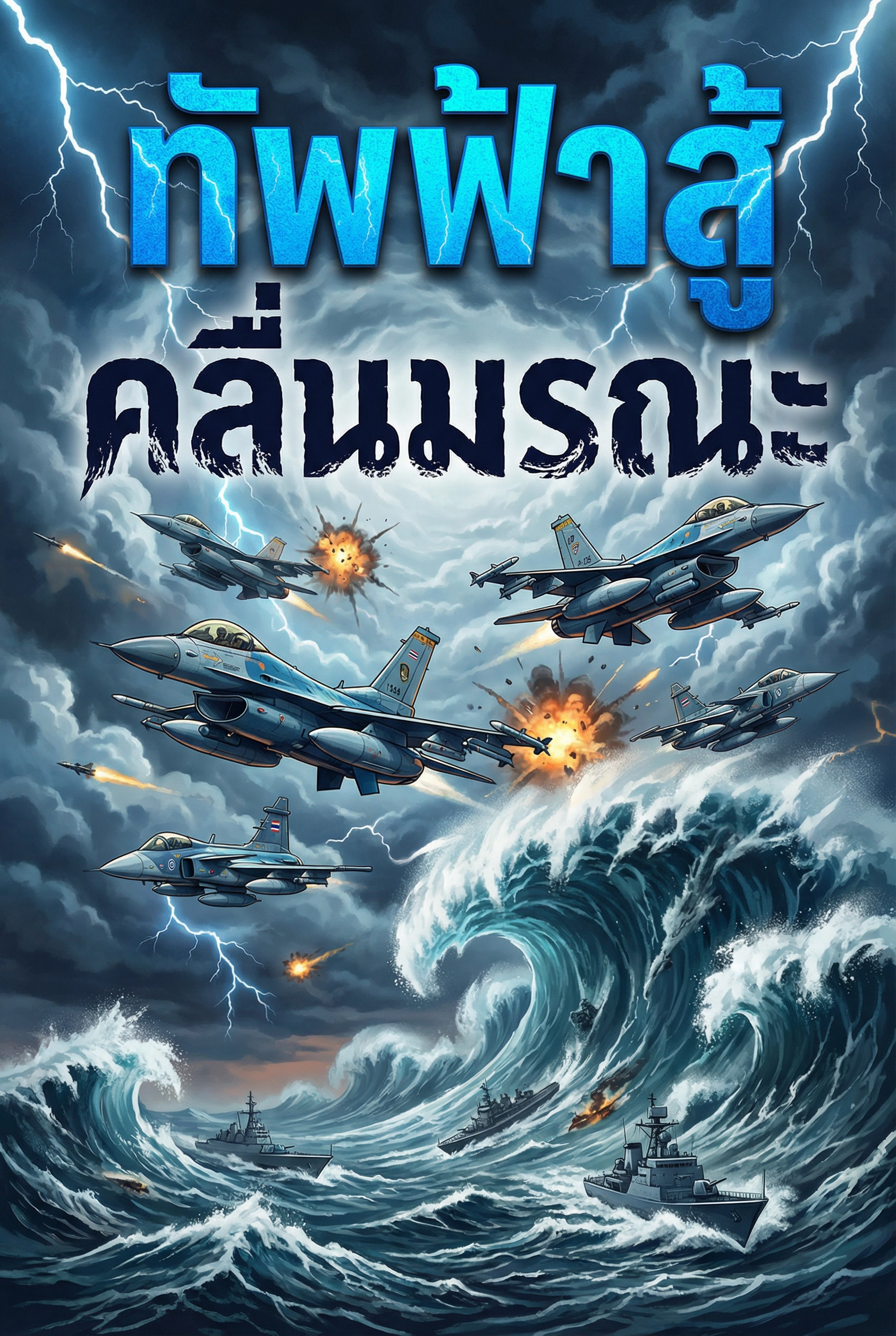 อ่านทัพฟ้า สู้ คลื่นมรณะฟรี นิยายออนไลน์จบแล้ว - NIYAITHAI24.COM