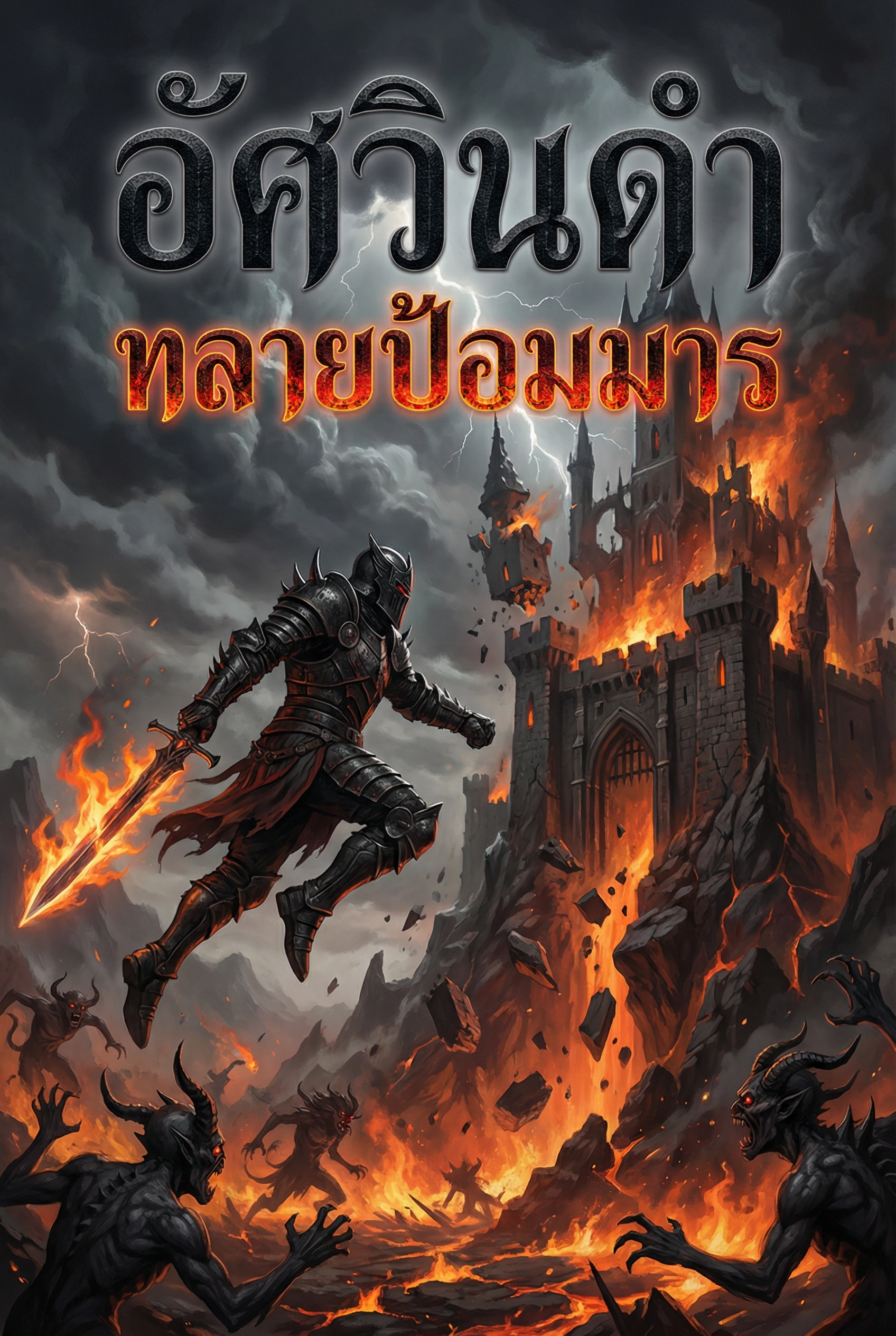 นิยายคล้ายกัน อัศวินดำ ทลายป้อมมาร อ่านฟรีออนไลน์