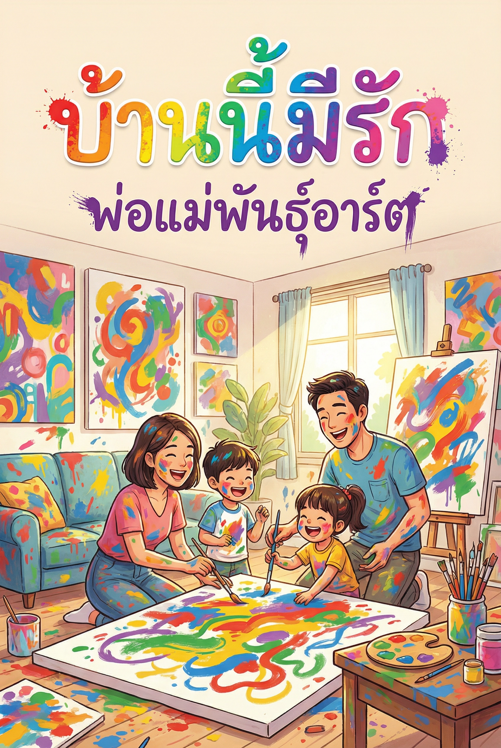 อ่านบ้านนี้มีรัก พ่อแม่พันธุ์อาร์ตฟรี นิยายออนไลน์จบแล้ว - NIYAITHAI24.COM