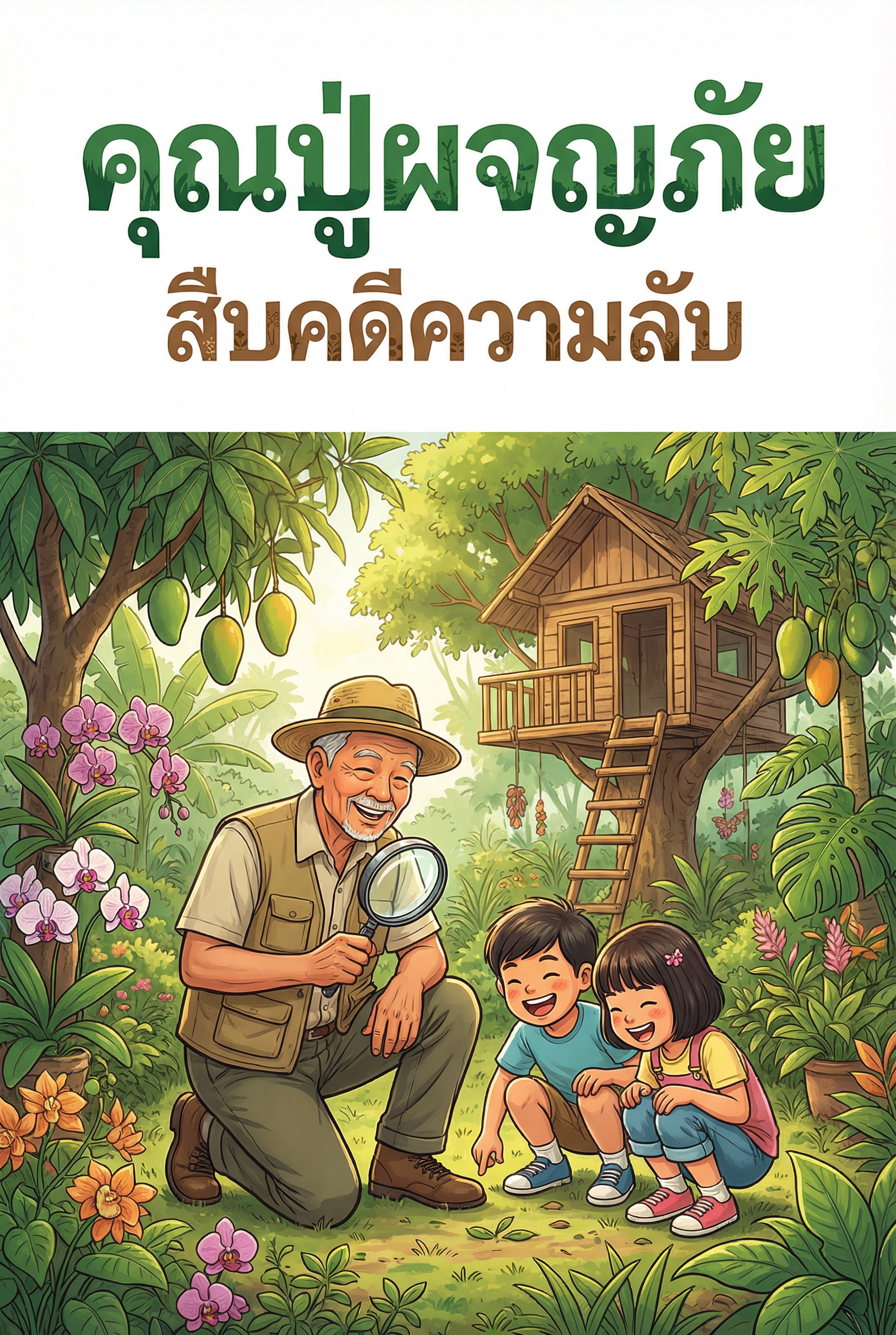 อ่านคุณปู่ผจญภัย: สืบคดีความลับ ณ สวนหลังบ้านฟรี นิยายออนไลน์จบแล้ว - NIYAITHAI24.COM
