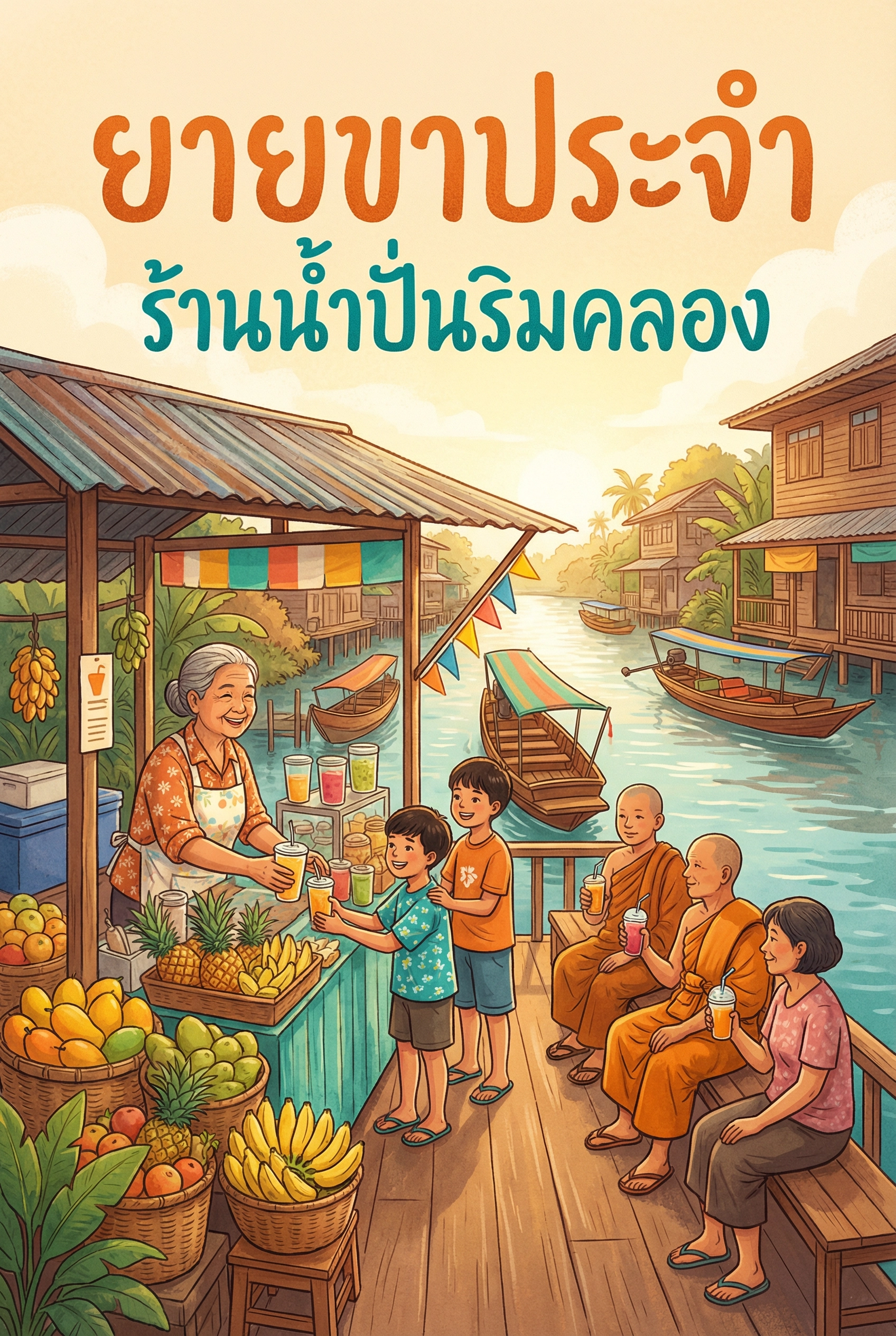 นิยายคล้ายกัน ยายขาประจำ: ร้านน้ำปั่นริมคลอง อ่านฟรีออนไลน์