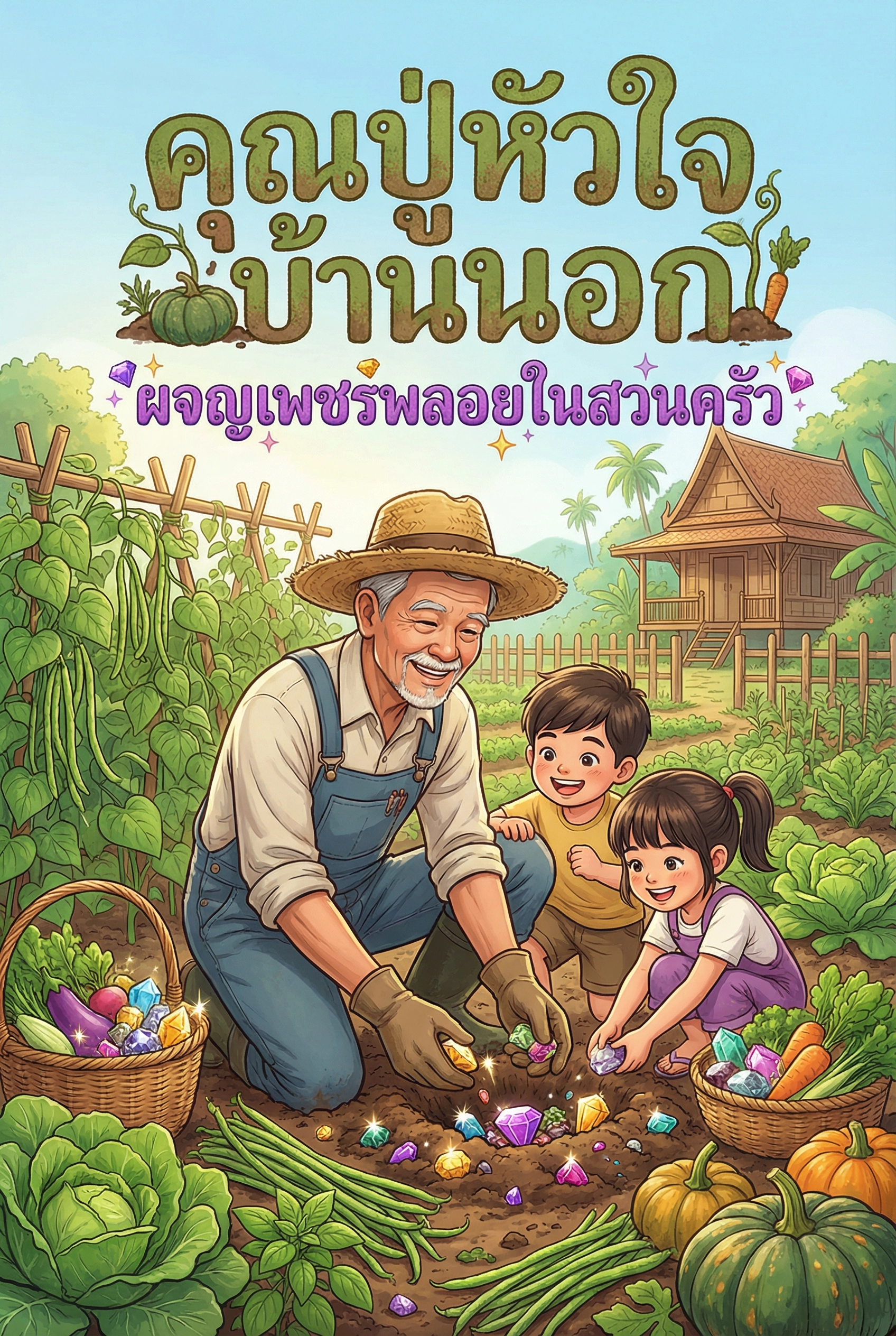 อ่านคุณปู่หัวใจบ้านนอก: ผจญเพชรพลอยในสวนครัวฟรี นิยายออนไลน์จบแล้ว - NIYAITHAI24.COM