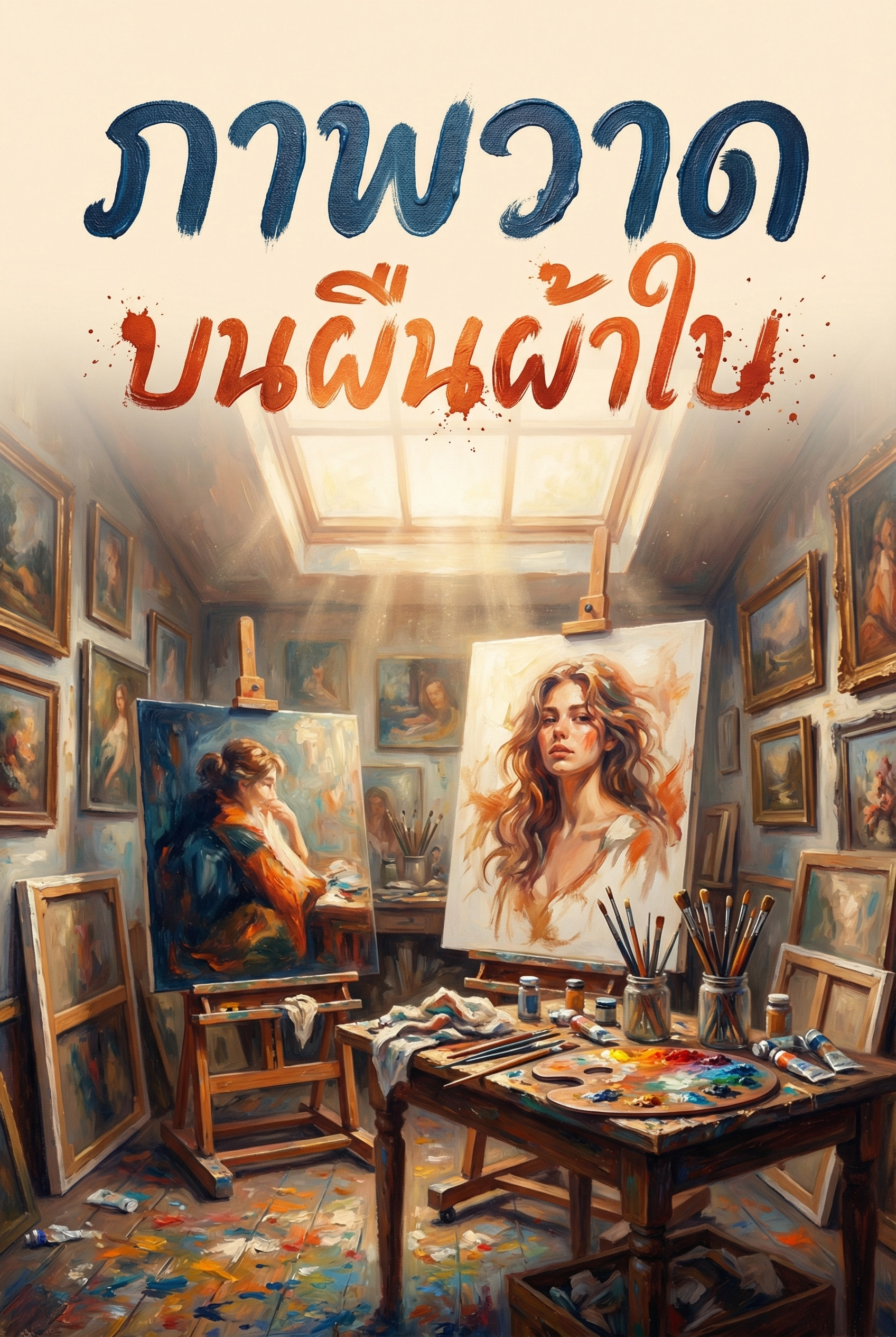 อ่านภาพวาดบนผืนผ้าใบฟรี นิยายออนไลน์จบแล้ว - NIYAITHAI24.COM