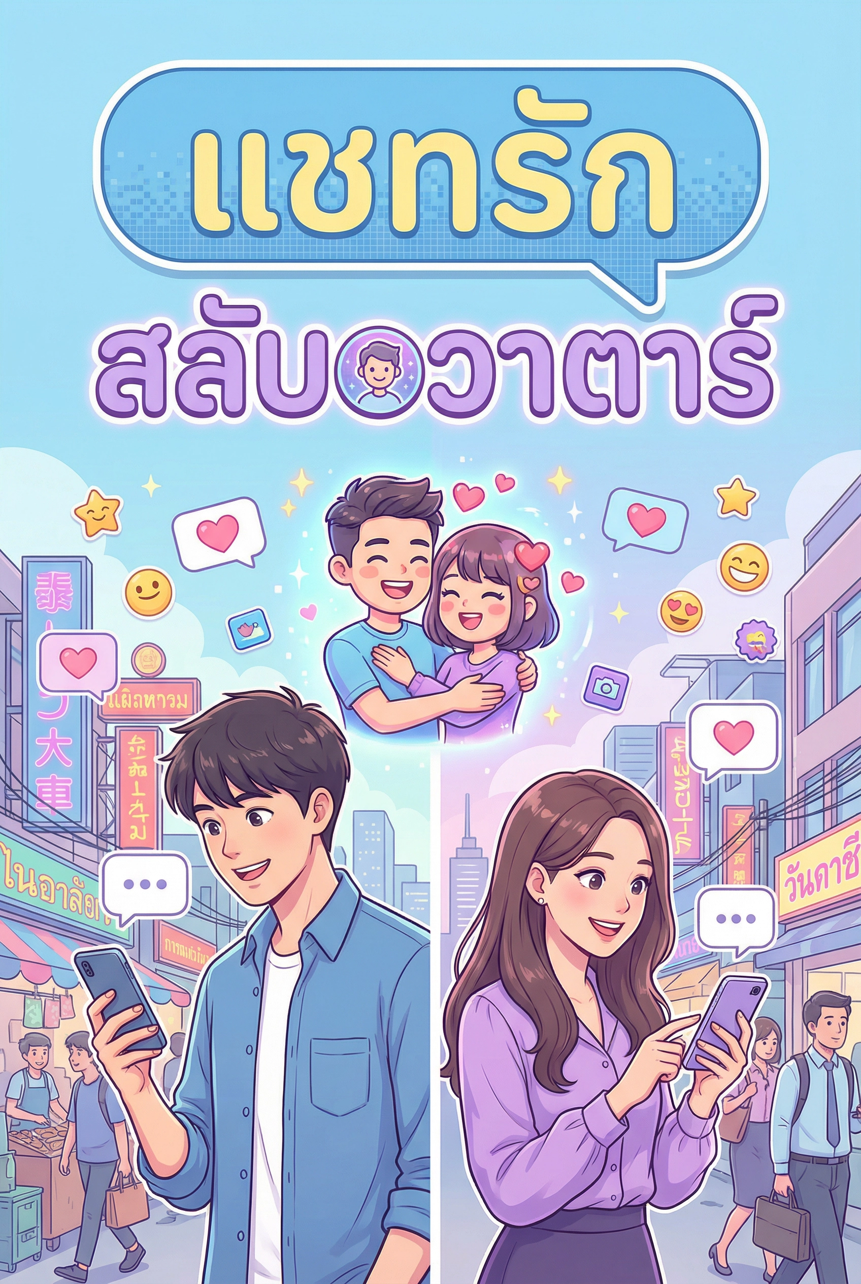 อ่านแชทรัก สลับอวาตาร์ฟรี นิยายออนไลน์จบแล้ว - NIYAITHAI24.COM