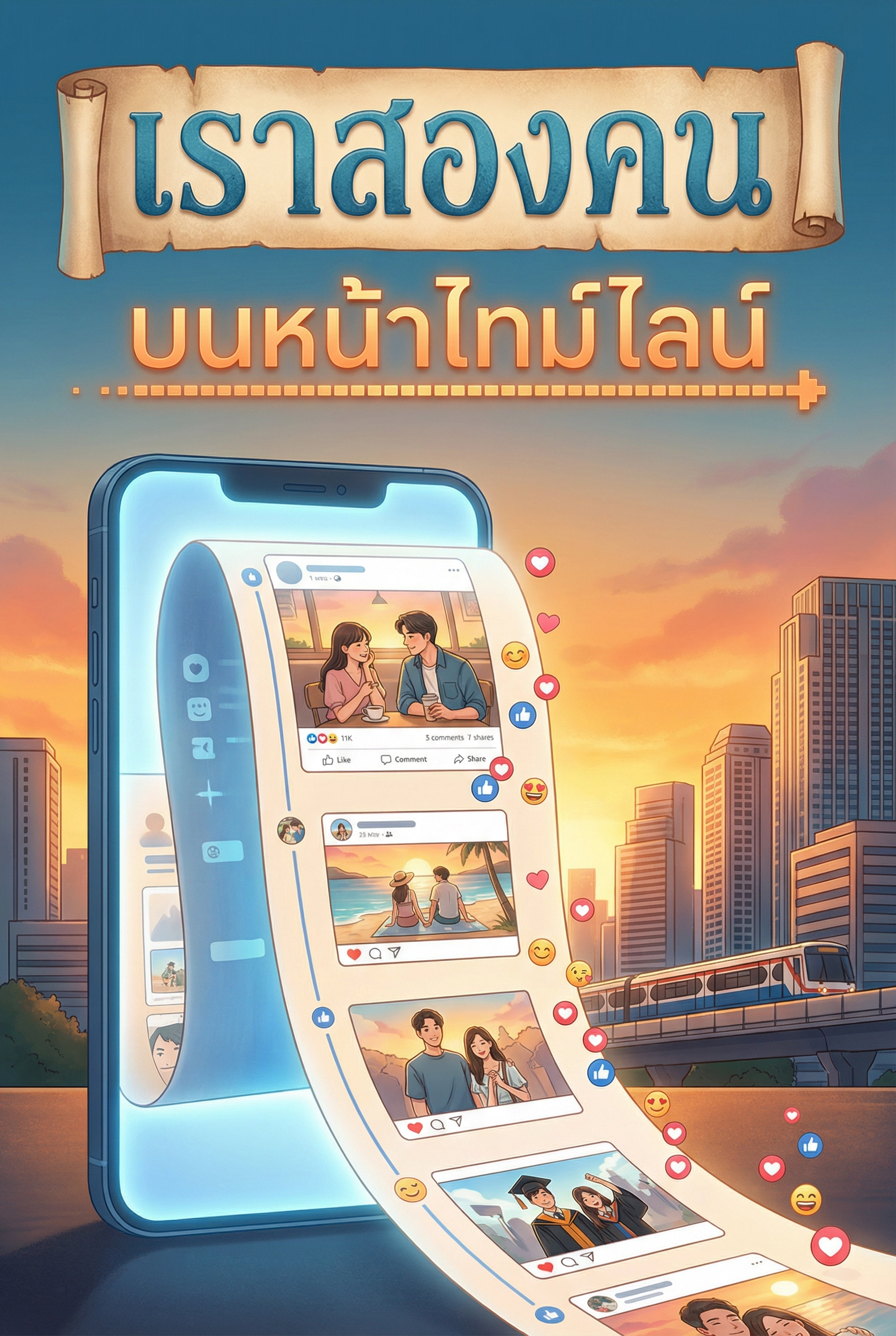 อ่านเราสองคน บนหน้าไทม์ไลน์ฟรี นิยายออนไลน์จบแล้ว - NIYAITHAI24.COM