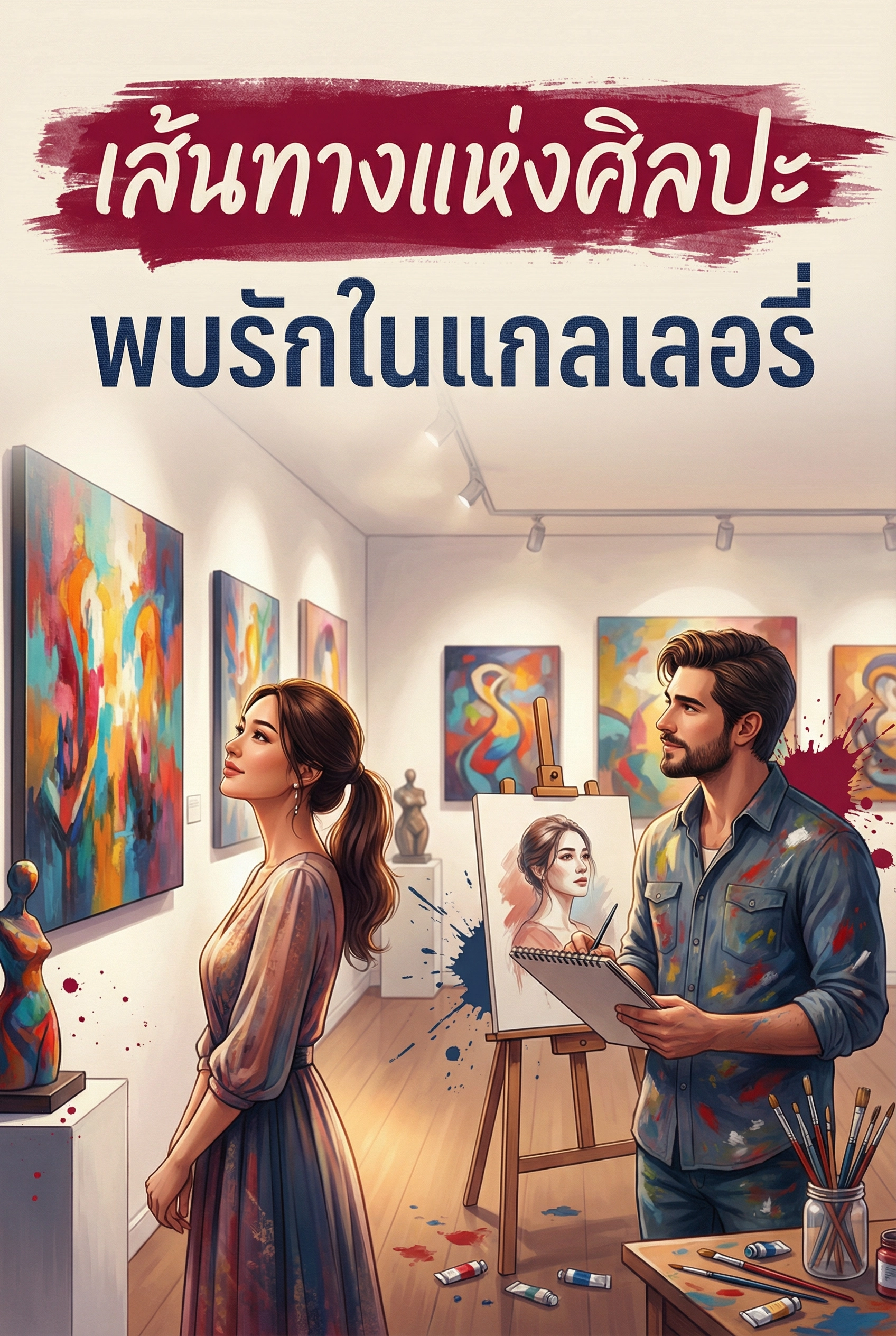 อ่านเส้นทางแห่งศิลปะ พบรักในแกลเลอรี่ฟรี นิยายออนไลน์จบแล้ว - NIYAITHAI24.COM