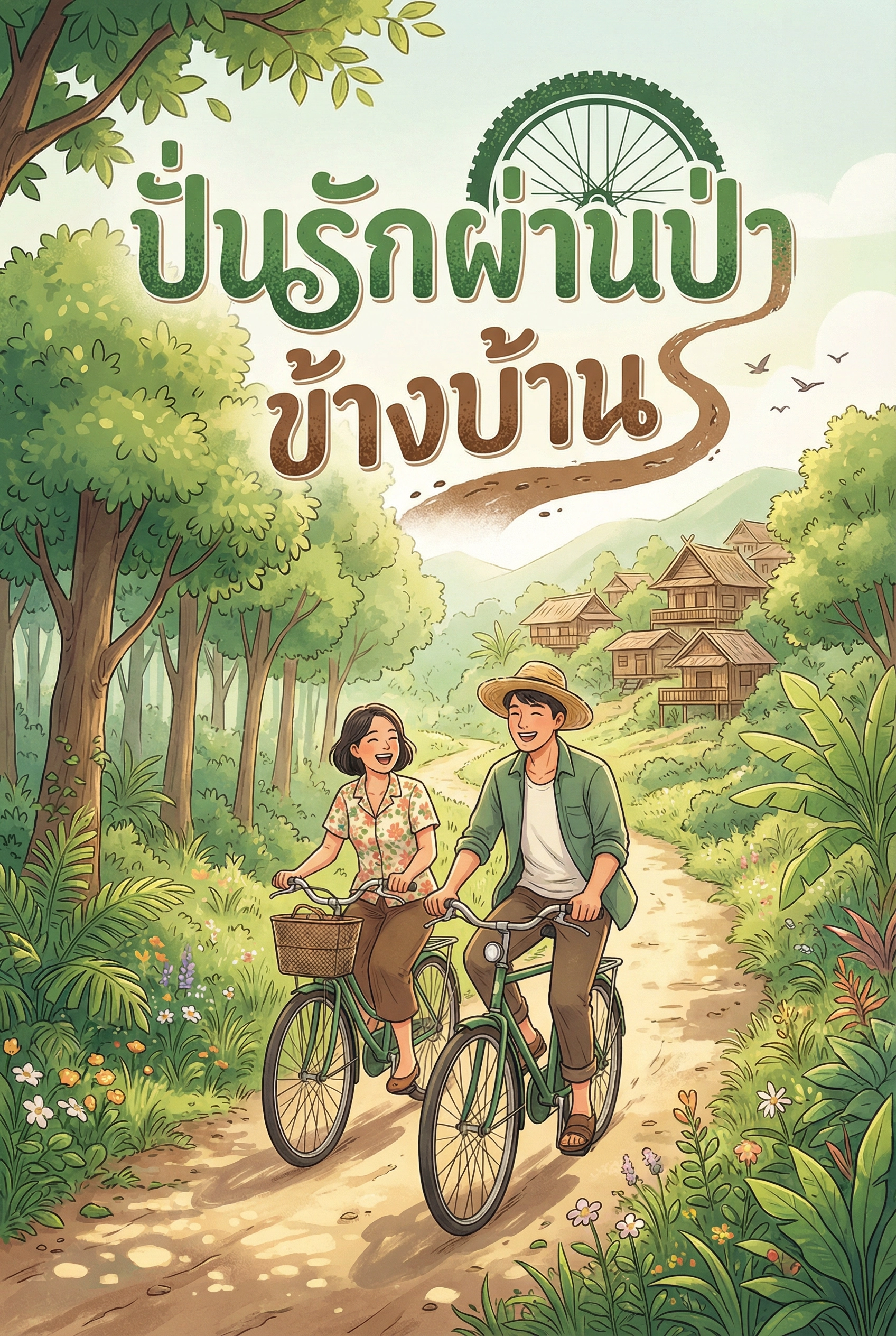 อ่านปั่นรักผ่านป่าข้างบ้านฟรี นิยายออนไลน์จบแล้ว - NIYAITHAI24.COM