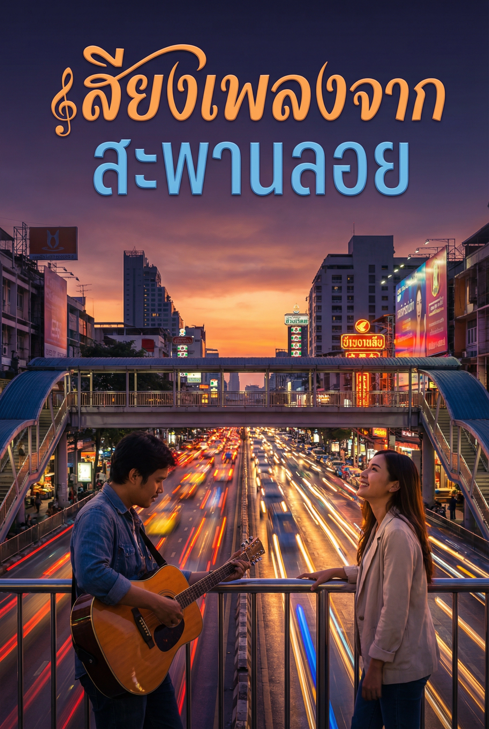 อ่านเสียงเพลงจากสะพานลอยฟรี นิยายออนไลน์จบแล้ว - NIYAITHAI24.COM