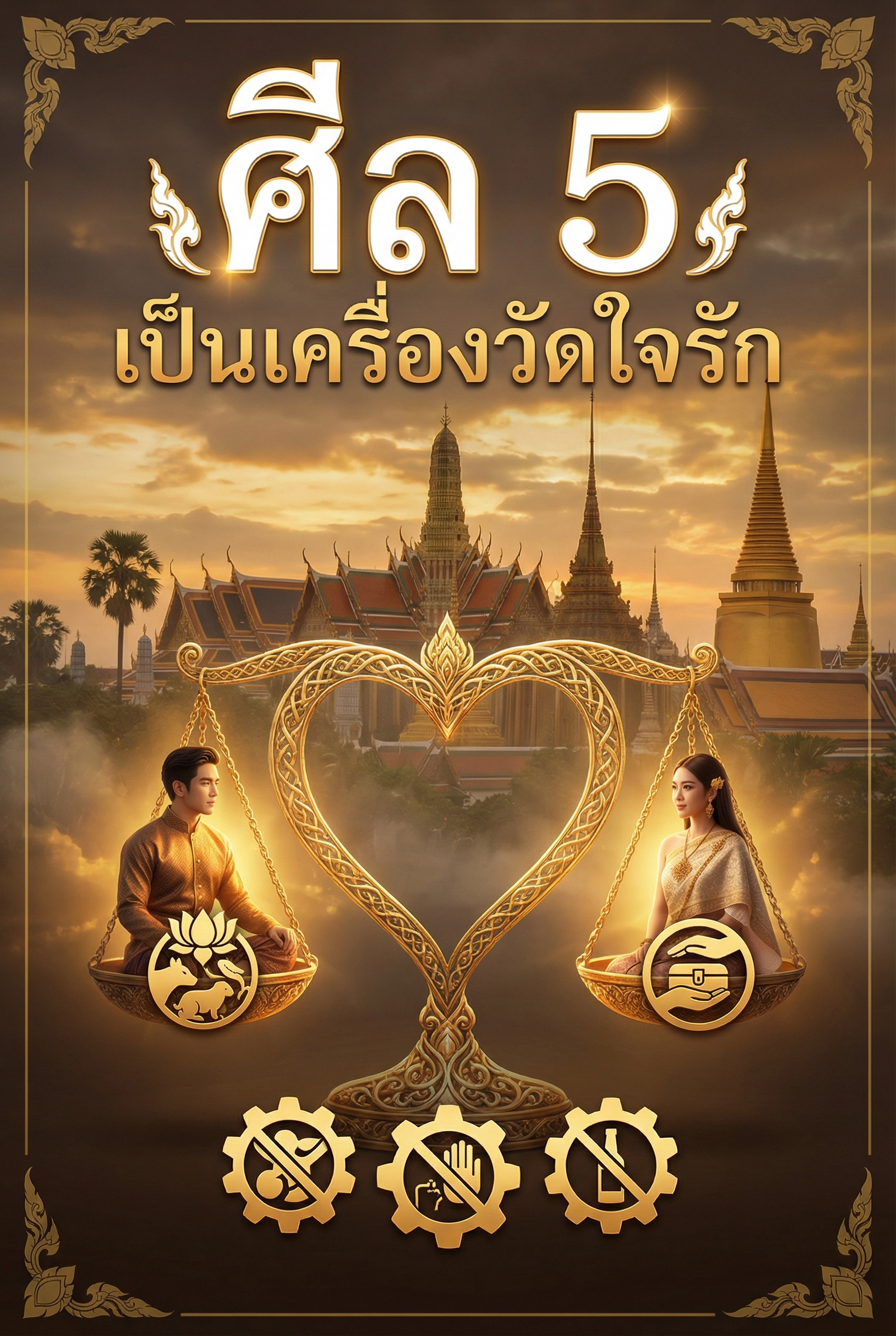 อ่านต่อ ศีล 5 เป็นเครื่องวัดใจรัก นิยายออนไลน์ฟรี