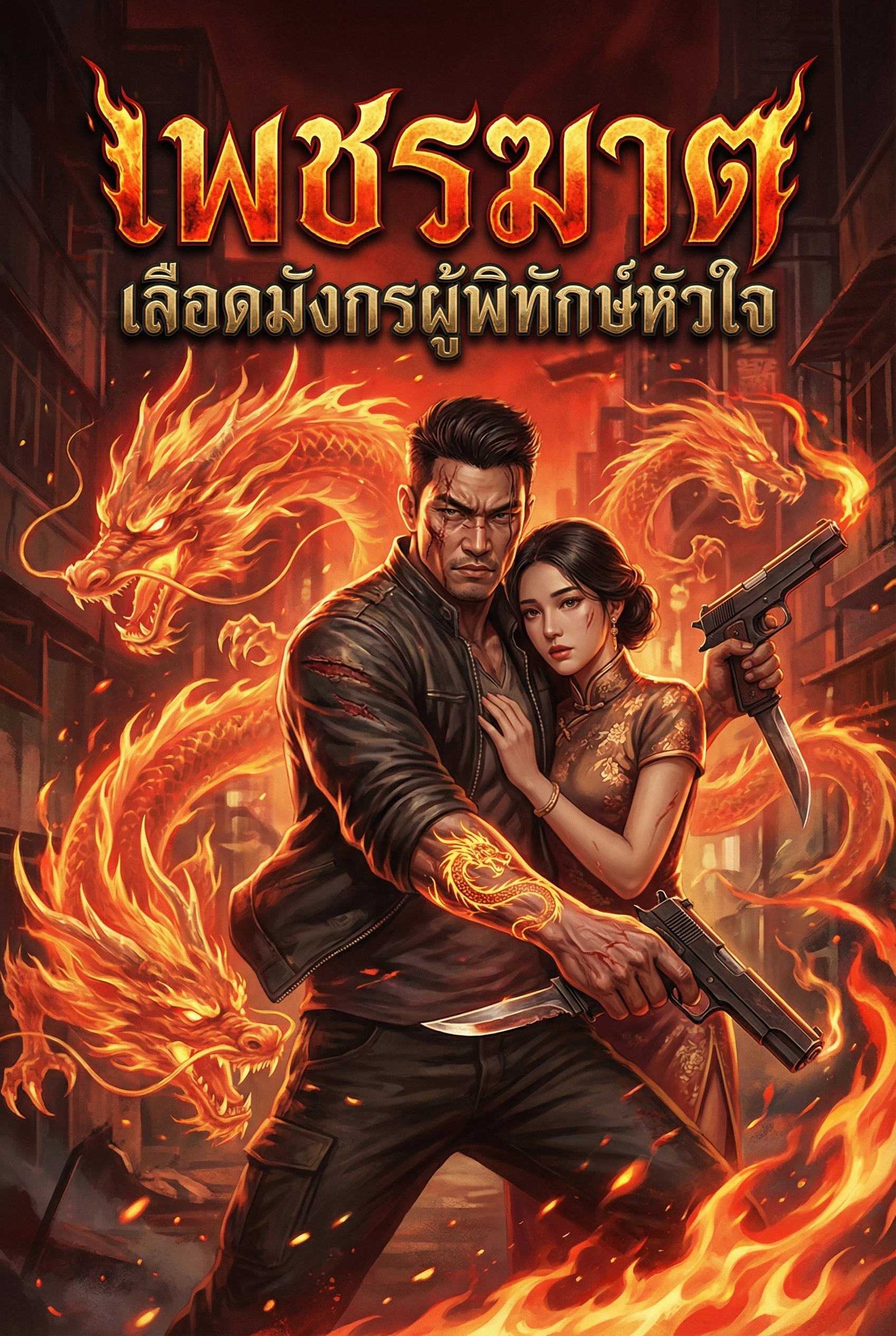 อ่านเพชรฆาตเลือดมังกรผู้พิทักษ์หัวใจฟรี นิยายออนไลน์จบแล้ว - NIYAITHAI24.COM