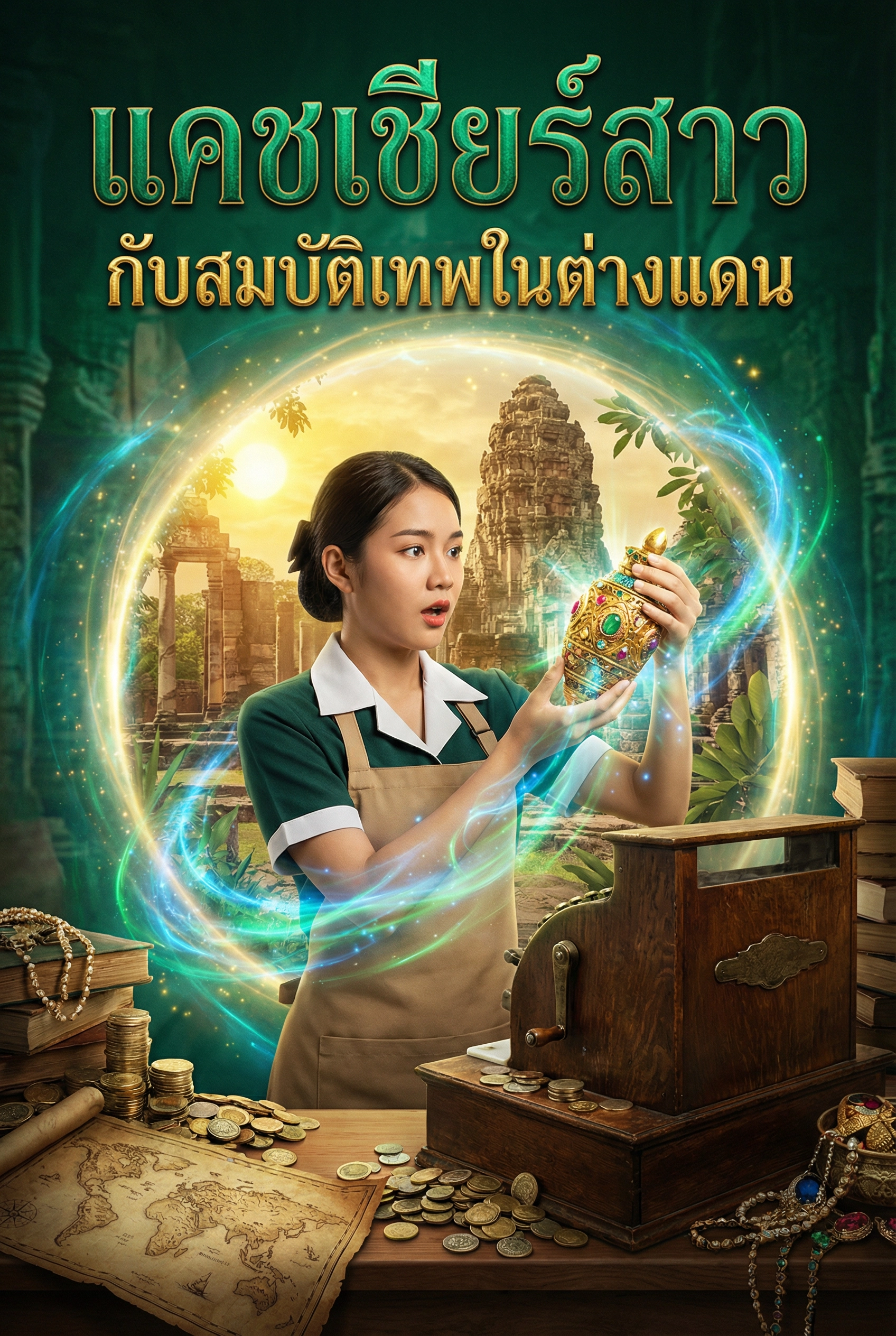 อ่านแคชเชอร์สาวกับสมบัติเทพในต่างแดนฟรี นิยายออนไลน์จบแล้ว - NIYAITHAI24.COM