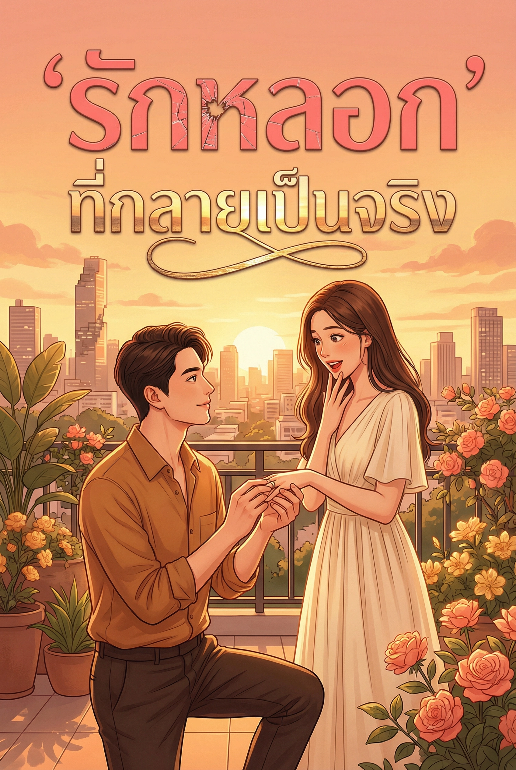 อ่านรักหลอกที่กลายเป็นจริงฟรี นิยายโรแมนซ์ออนไลน์ จบแล้ว 37 ตอน - NIYAITHAI24.COM