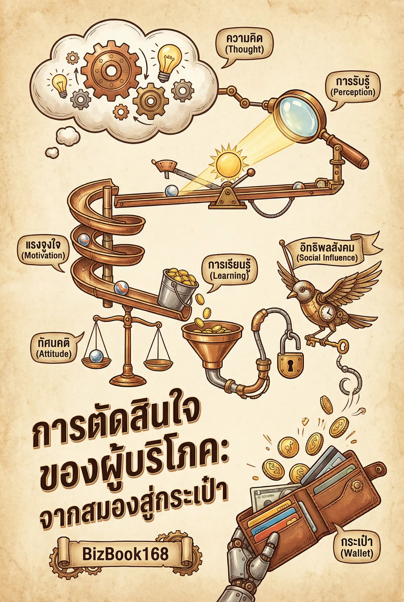 การตัดสินใจของผู้บริโภค: จากสมองสู่กระเป๋า