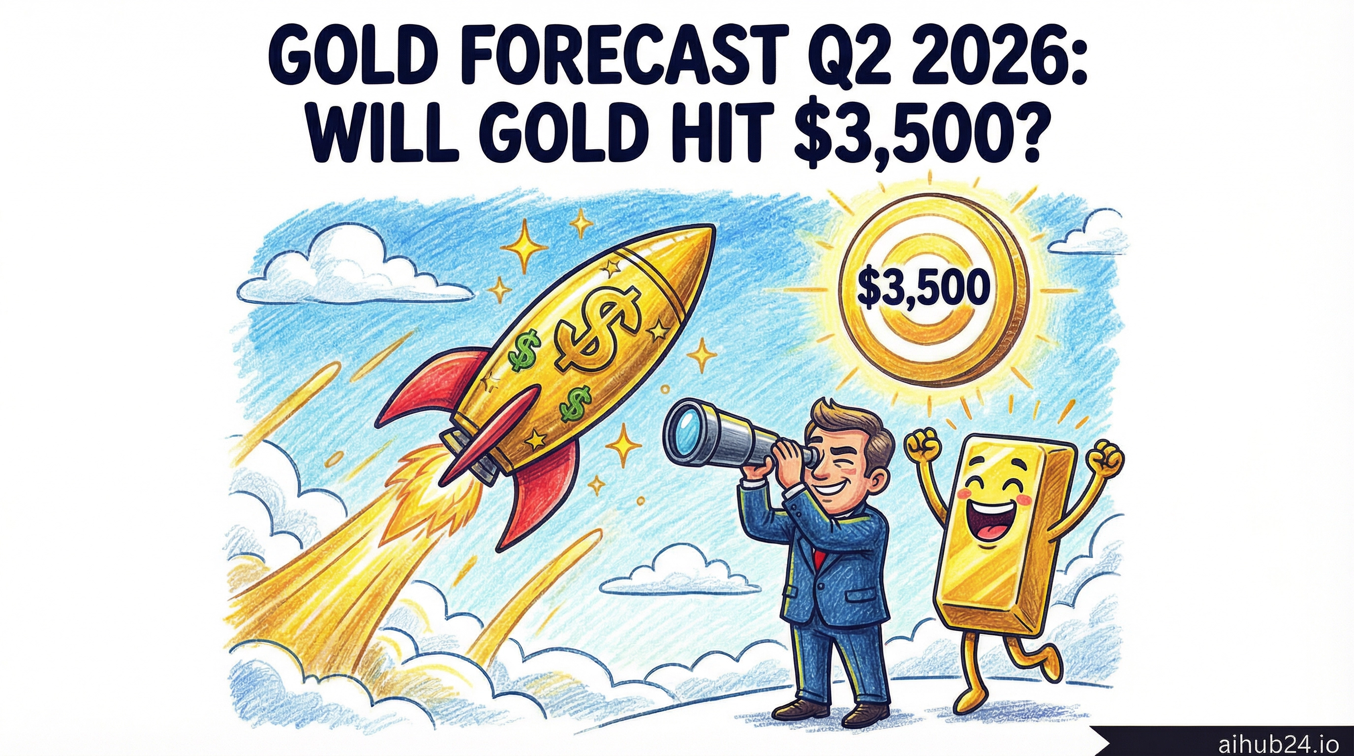 Gold Price Forecast Q2 2026: Will Gold Reach $3,500? | AIHub24