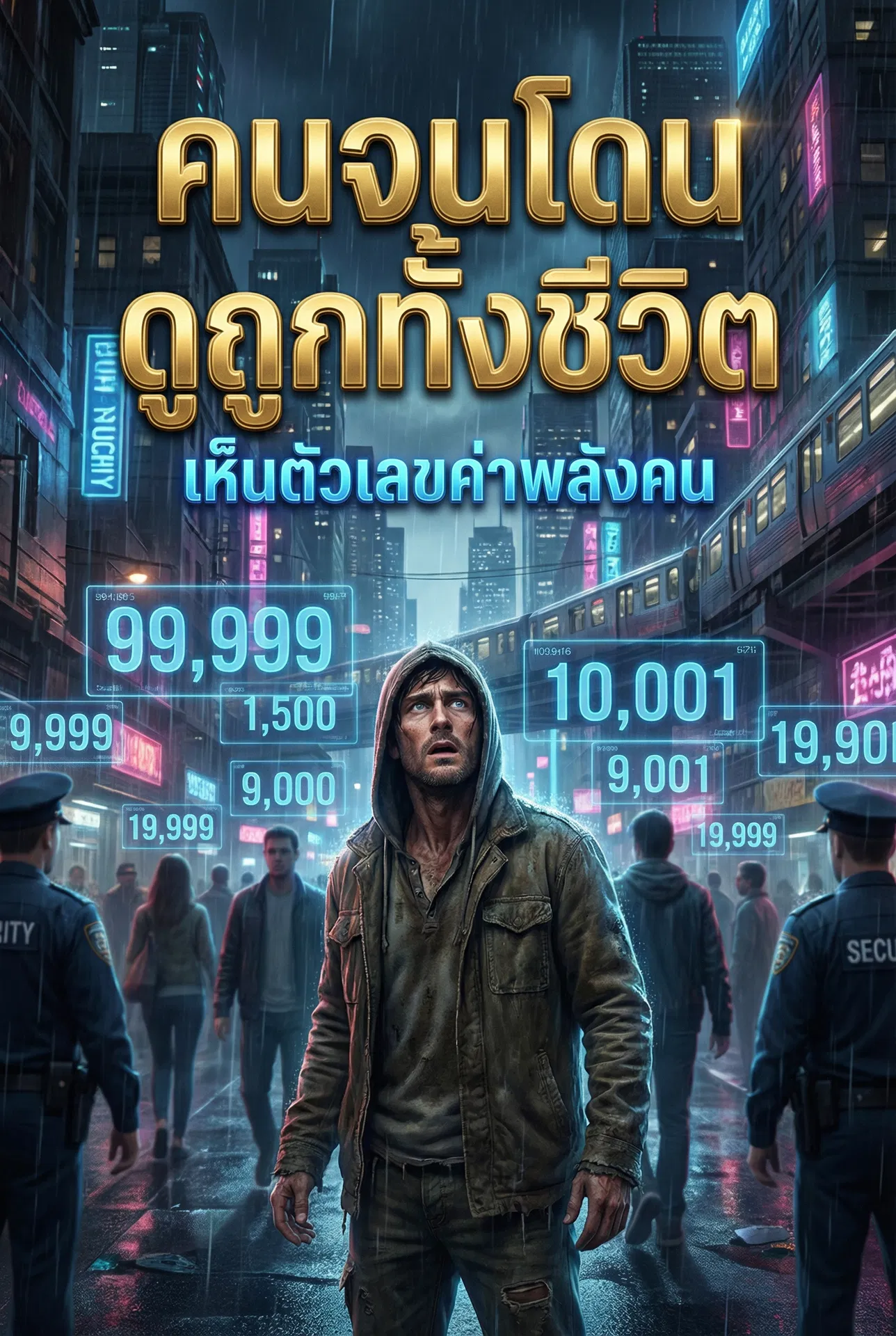 คนจนโดนดูถูกทั้งชีวิต → วันหนึ่งเห็นตัวเลข “ค่าพลังคน”