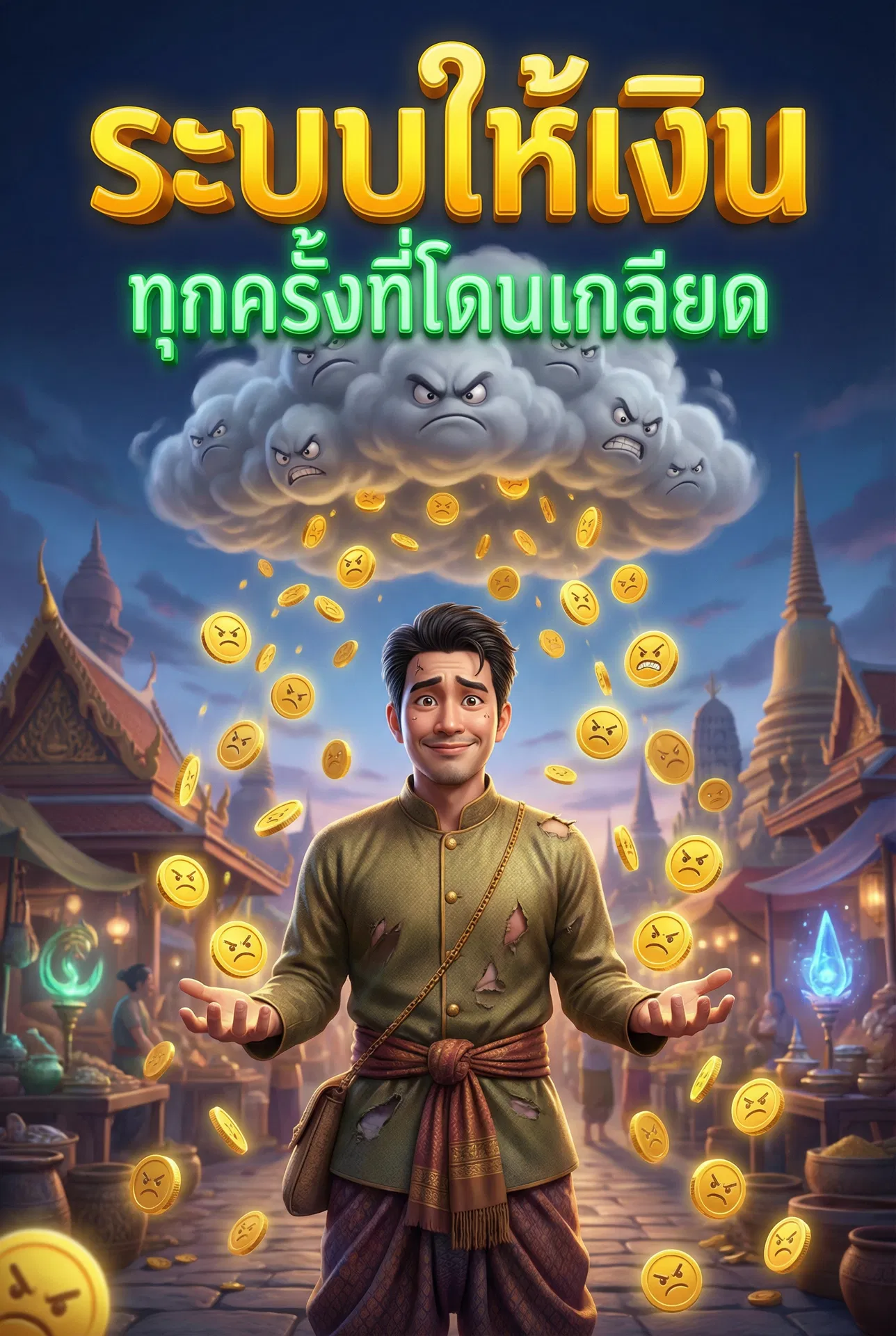 ระบบให้เงินทุกครั้งที่โดนเกลียด
