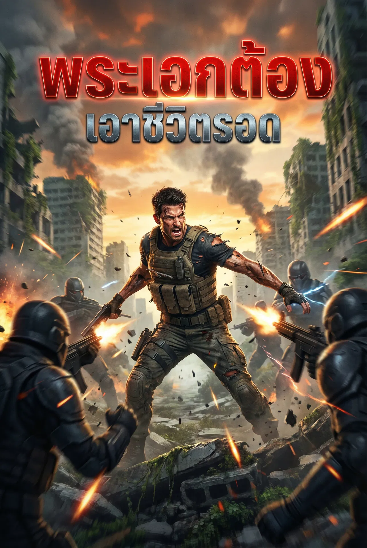 พระเอกต้องเอาชีวิตรอด