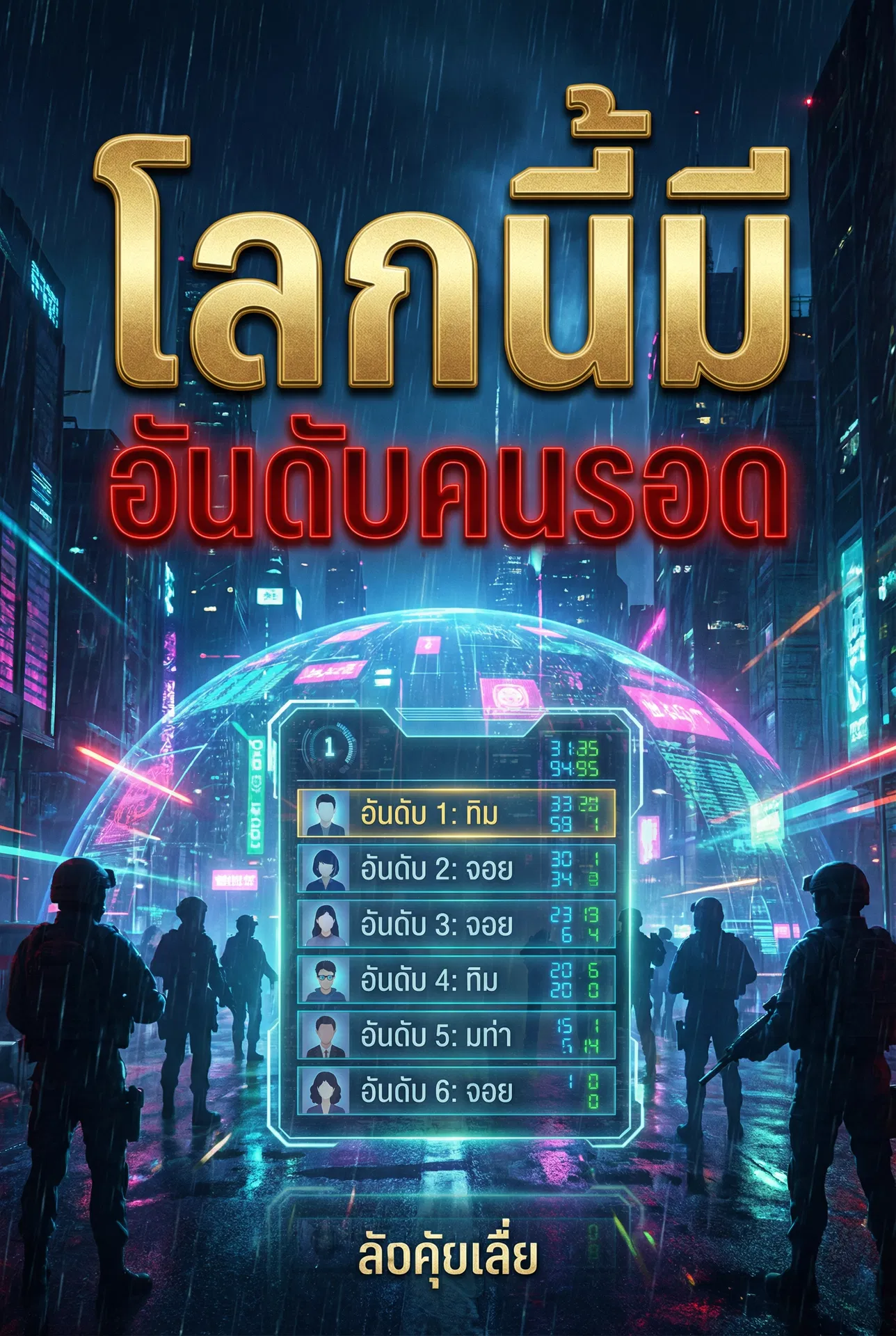 โลกนี้มี “อันดับคนรอด”