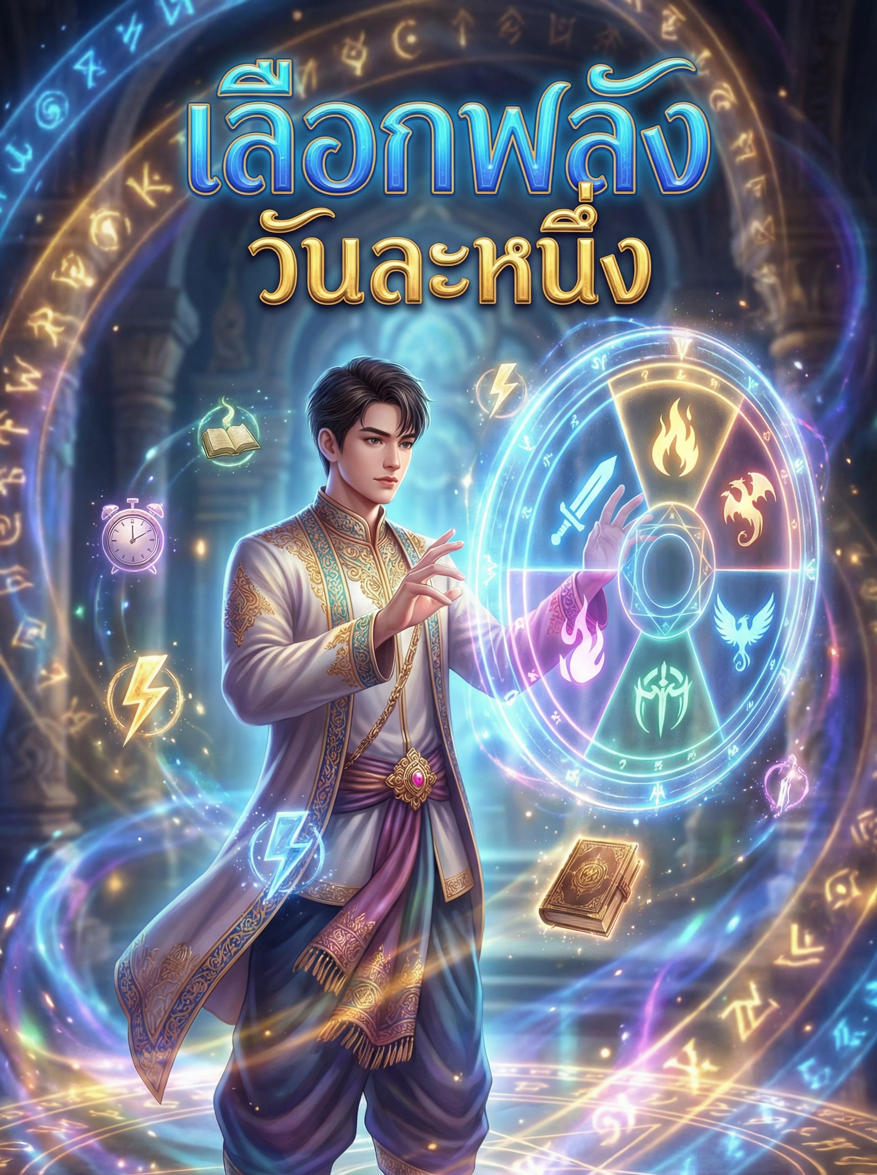 ระบบให้เขาเลือกพลังได้วันละหนึ่ง