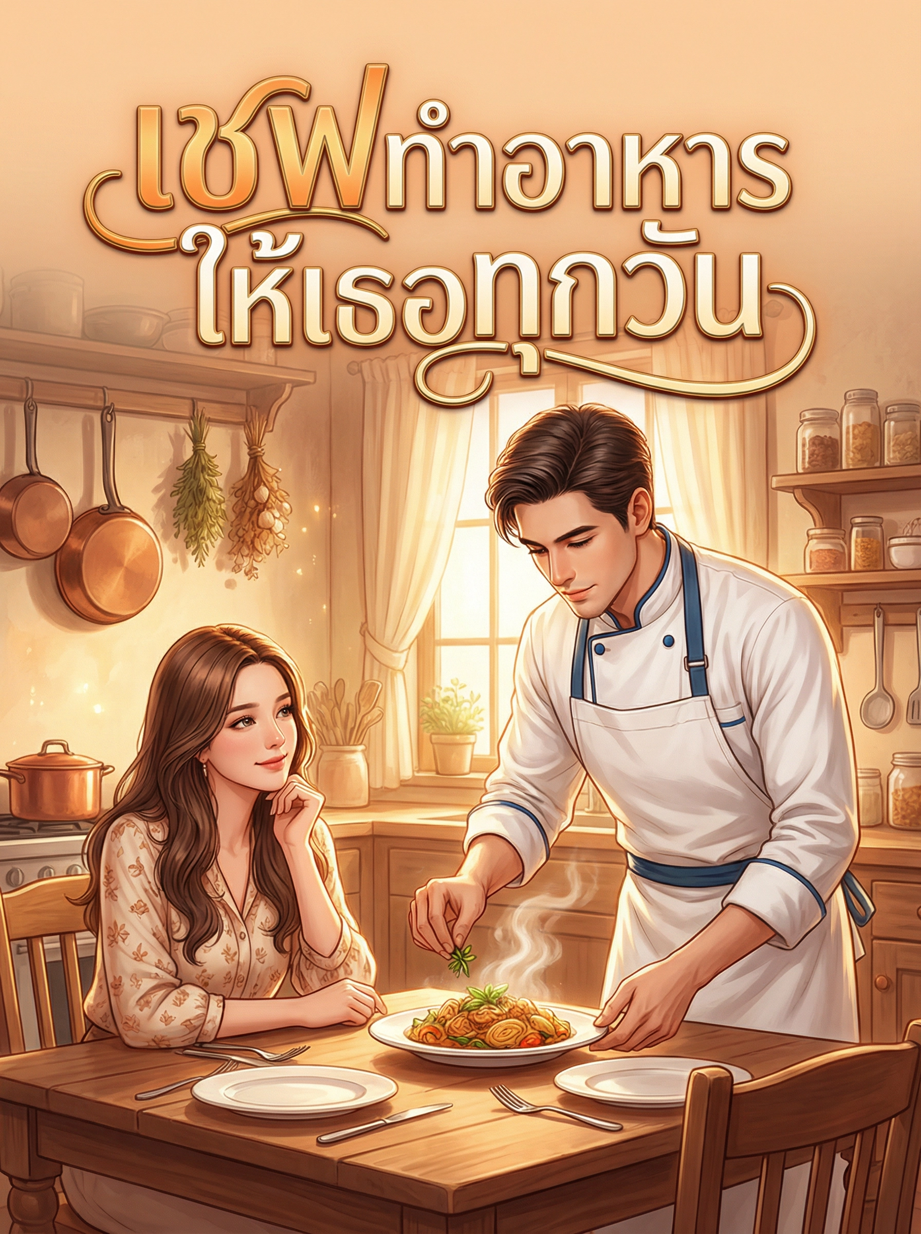เขาเป็นเชฟที่ทำอาหารให้เธอทุกวัน