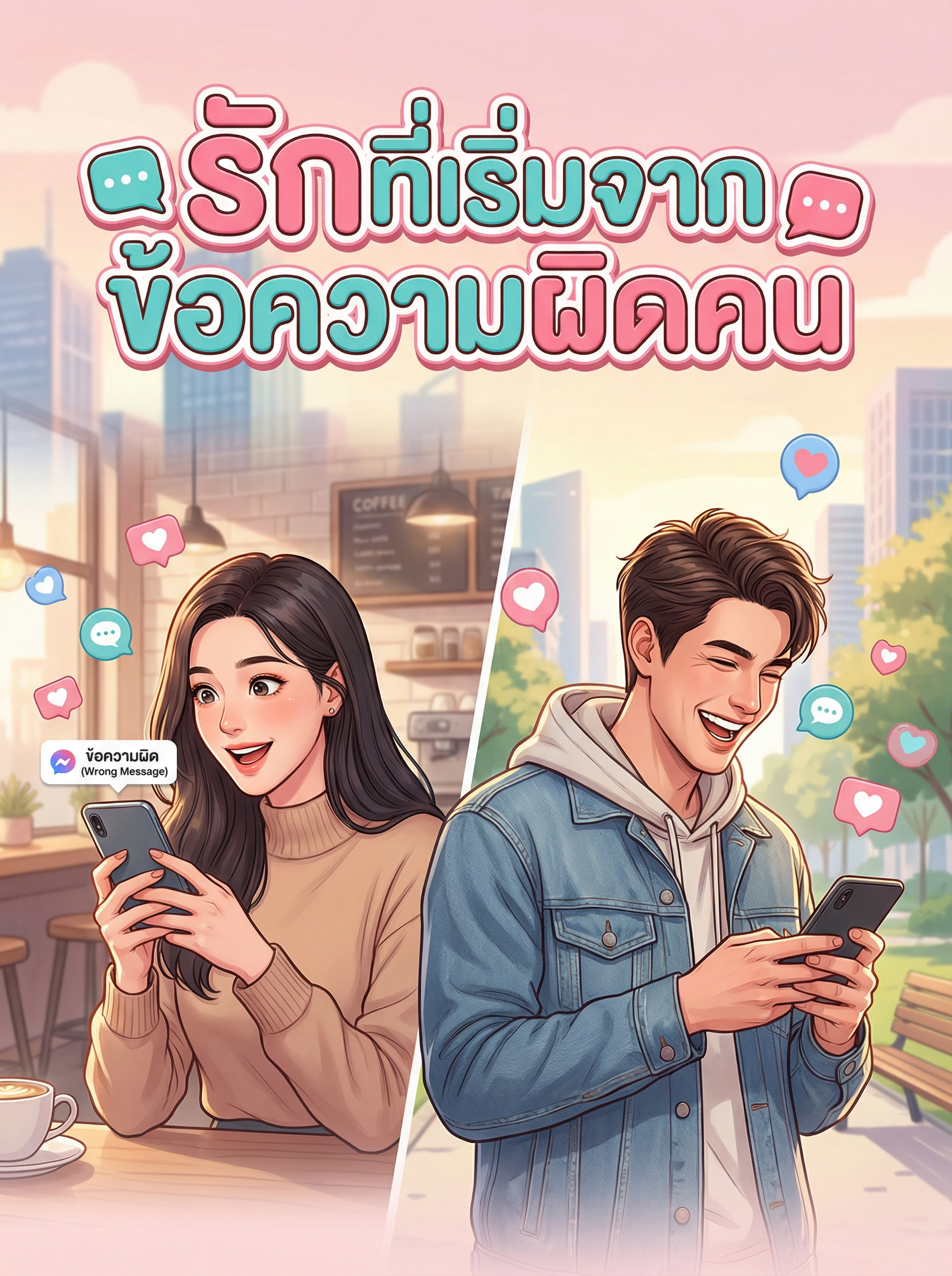 รักที่เริ่มจากข้อความผิดคน