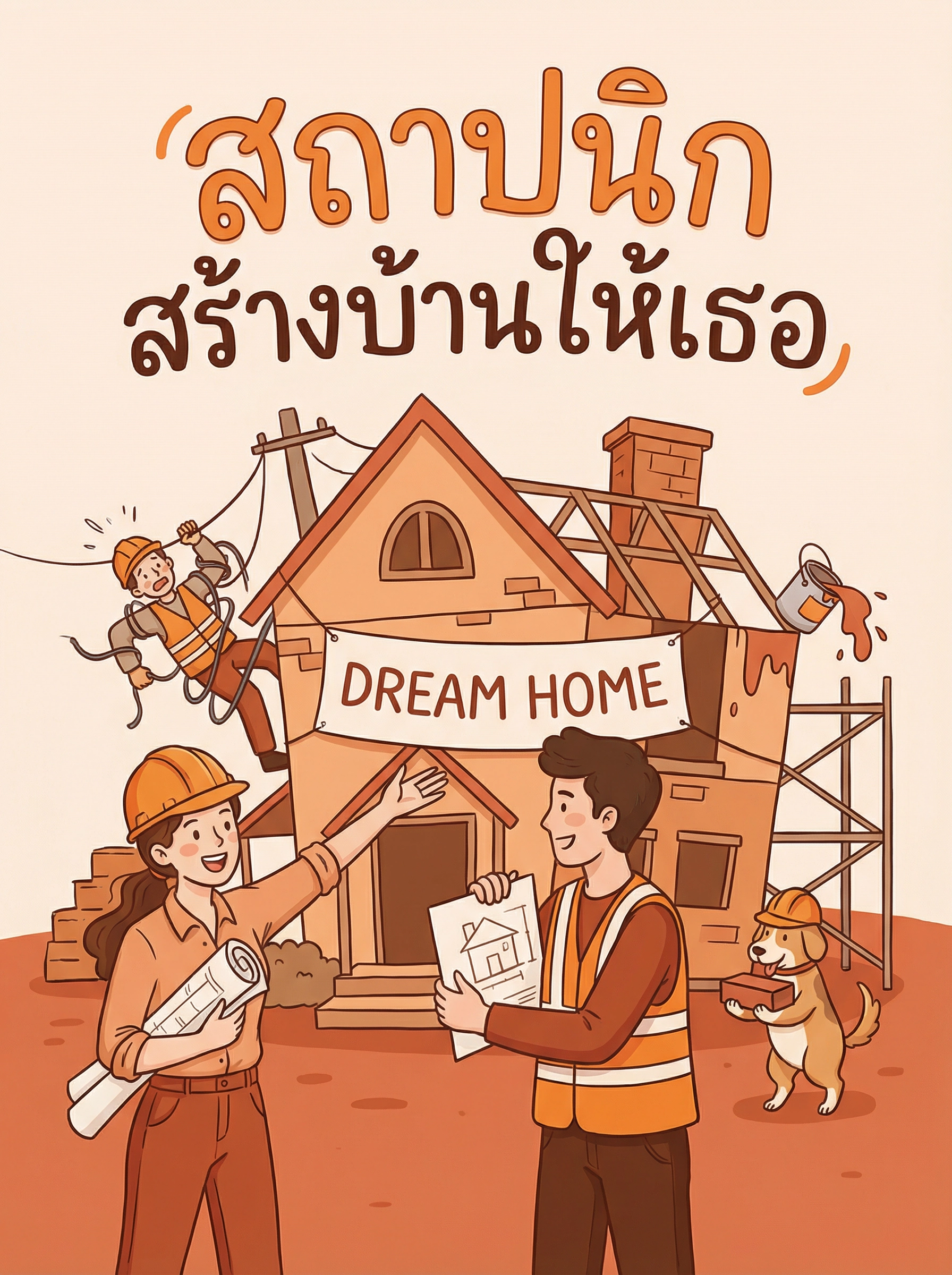 เขาเป็นสถาปนิกที่สร้างบ้านให้เธอ